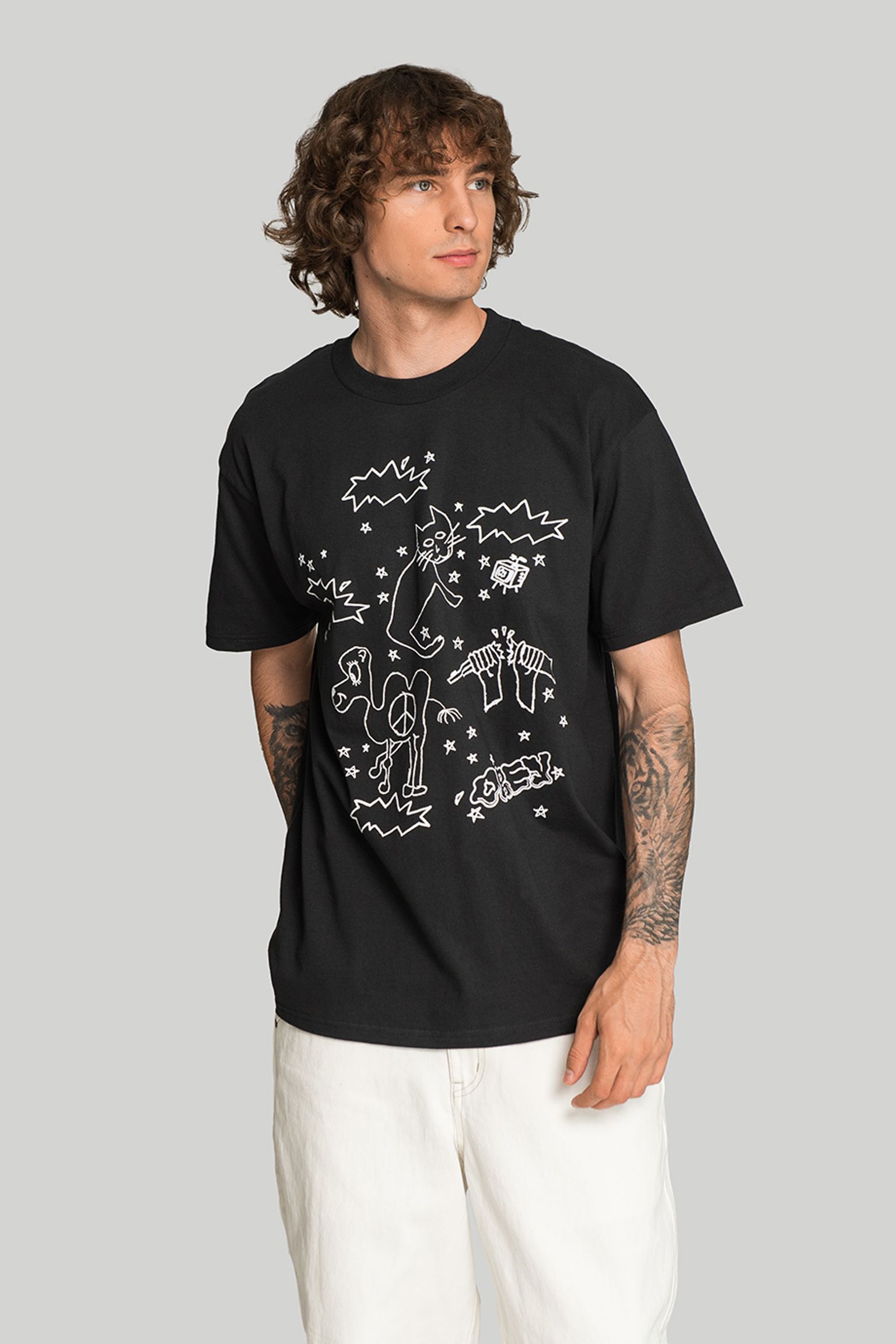 Футболка Obey CAT&CAMEL купити