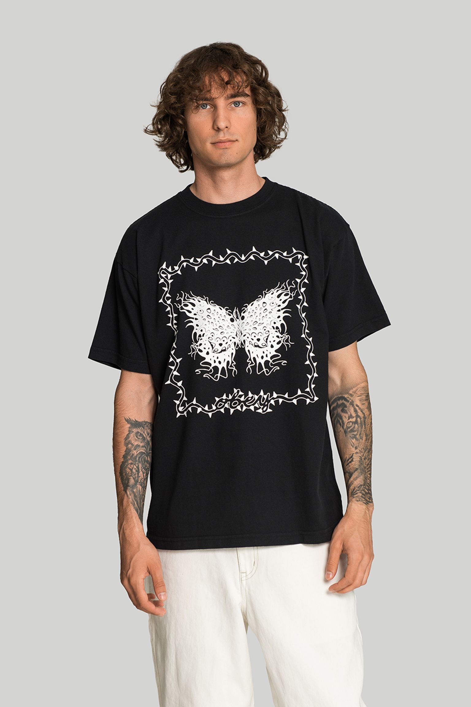Футболка Obey TRIBAL BUTTERFLY купити