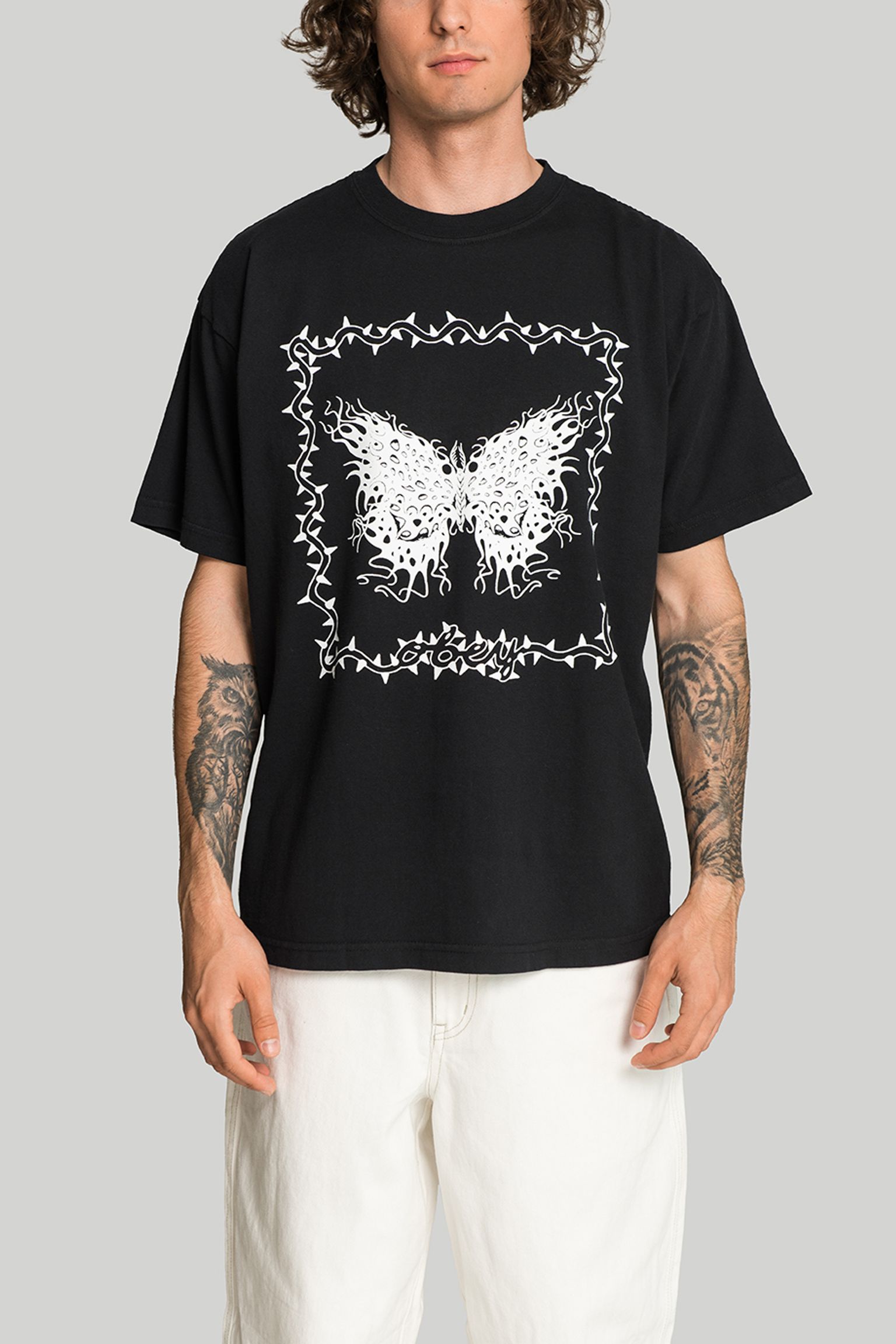 Футболка Obey TRIBAL BUTTERFLY з доставкою