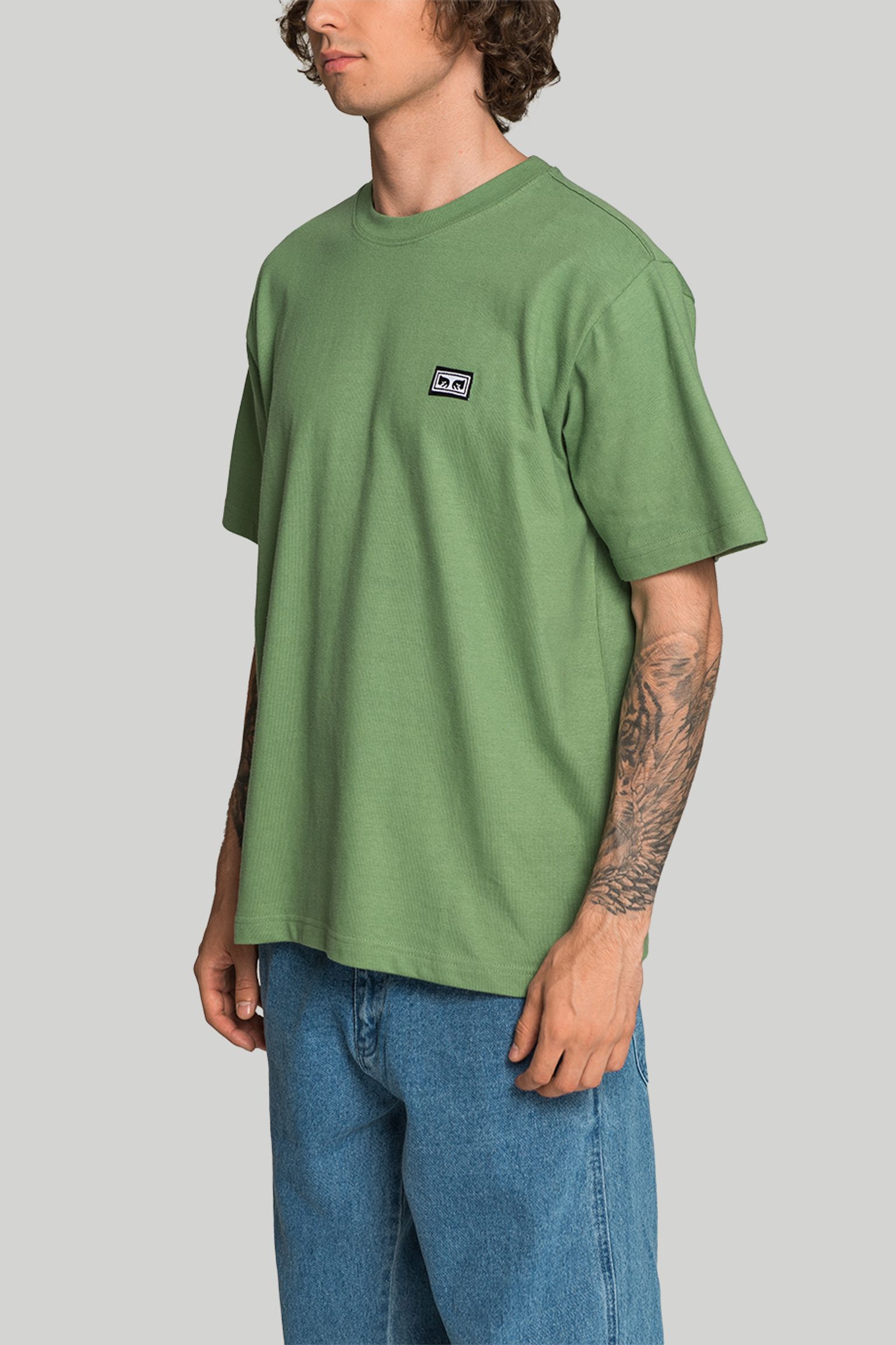 Стильные Футболка Obey ESTABLISHED WORKS EYES TEE SS