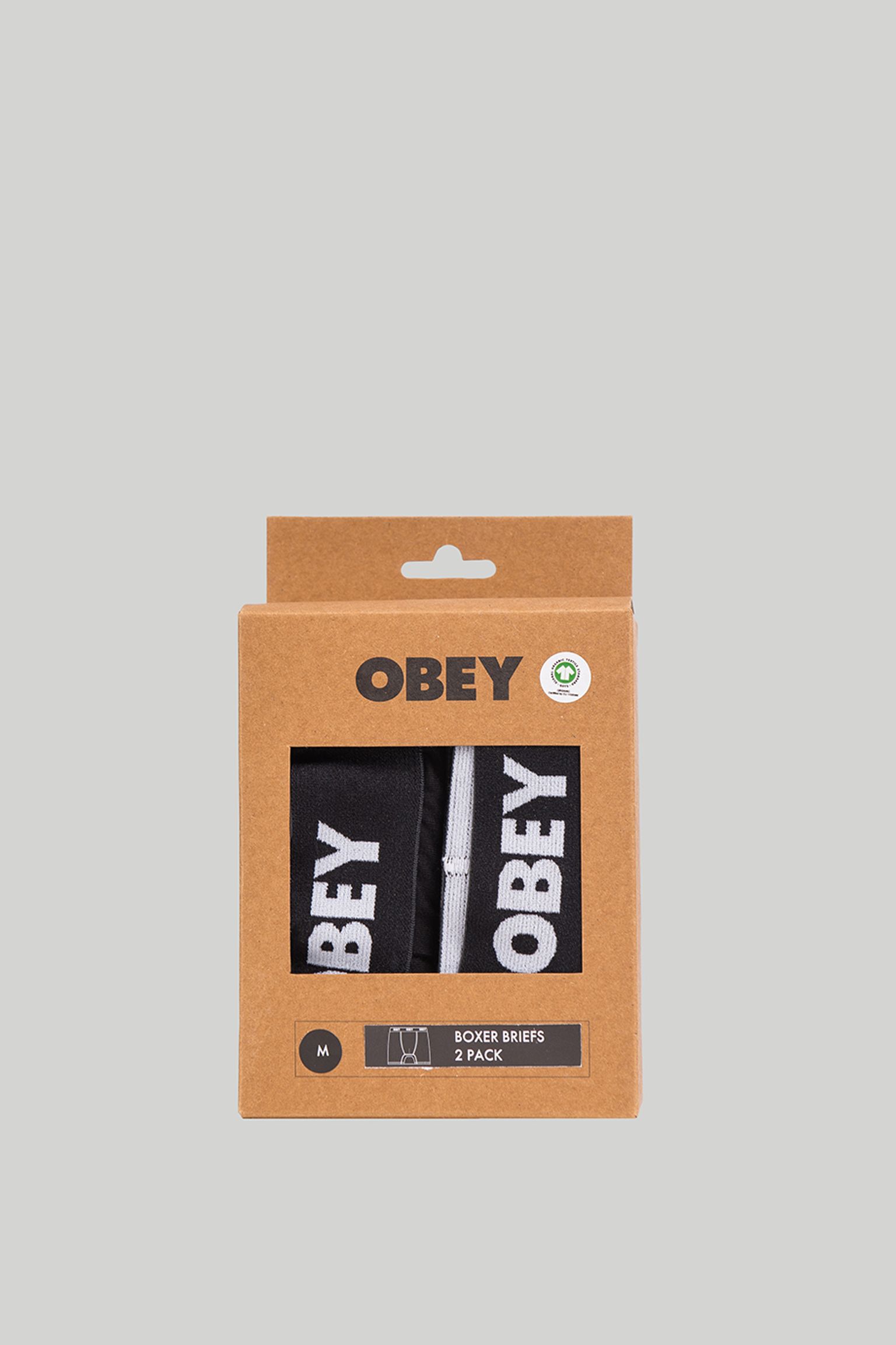 Нижнее белье Obey ESTABLISHED WORK 2 PACK BOXERS