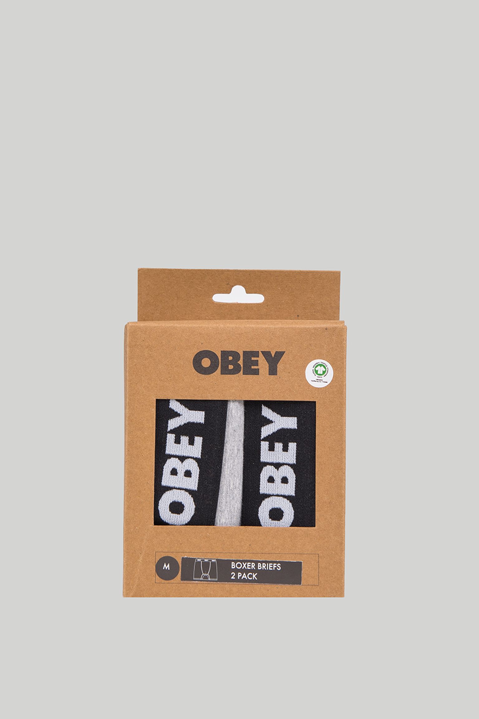 Спідня білизна Obey ESTABLISHED WORK 2 PACK BOXERS