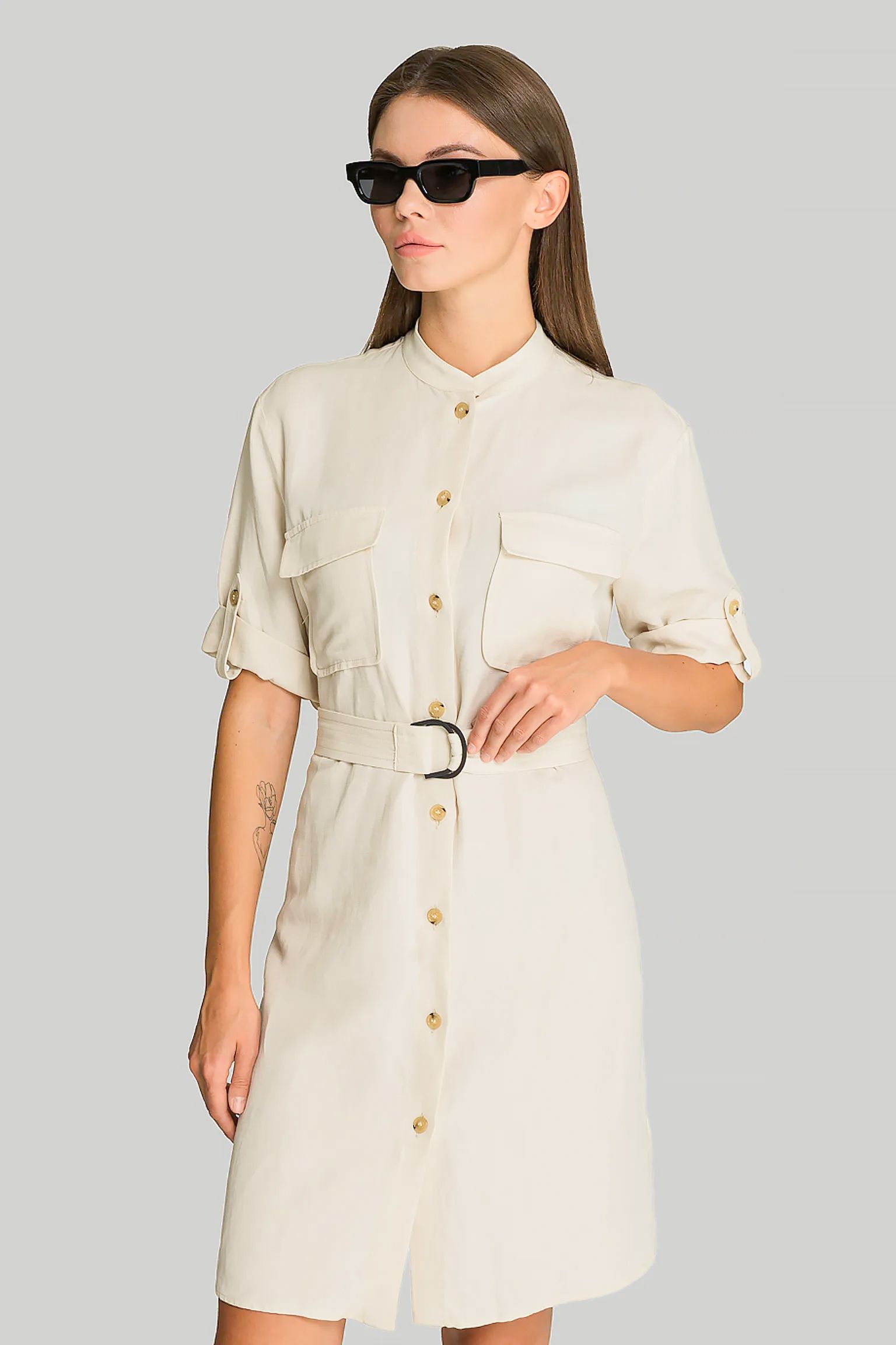 Платье Woolrich BELTED UTILITY DRESS с доставкой