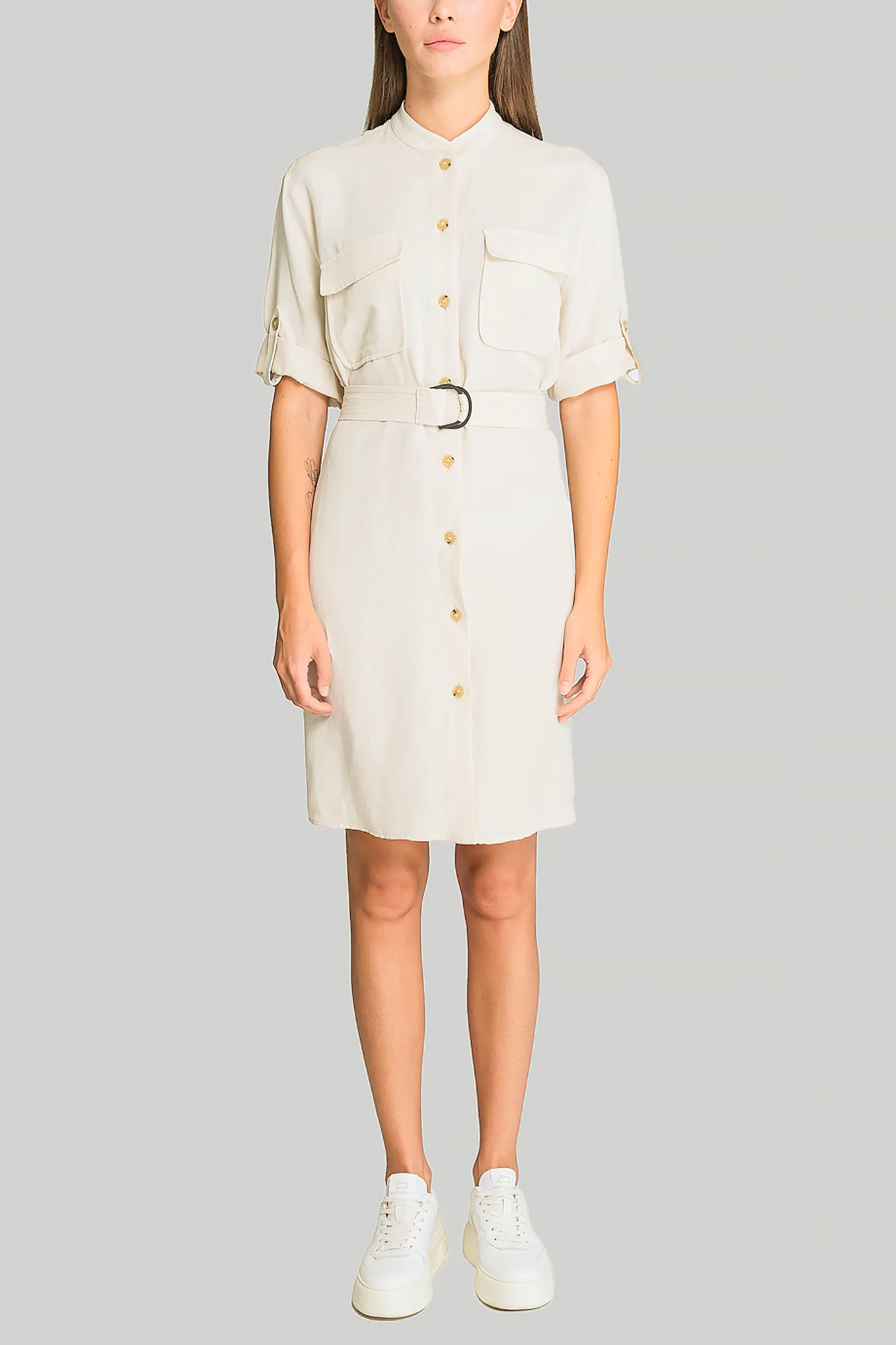 Стильные Платье Woolrich BELTED UTILITY DRESS