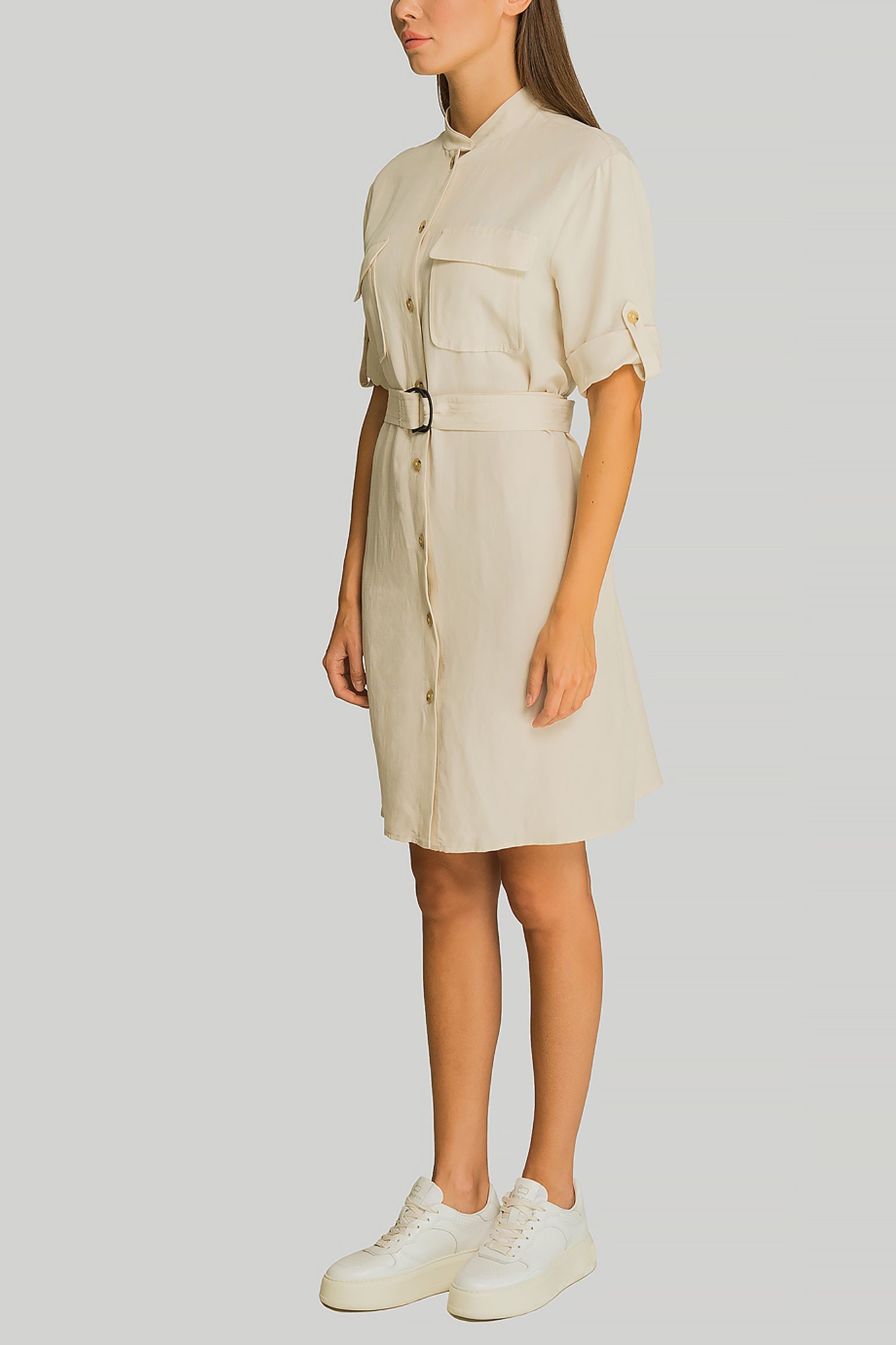 Платье Woolrich BELTED UTILITY DRESS