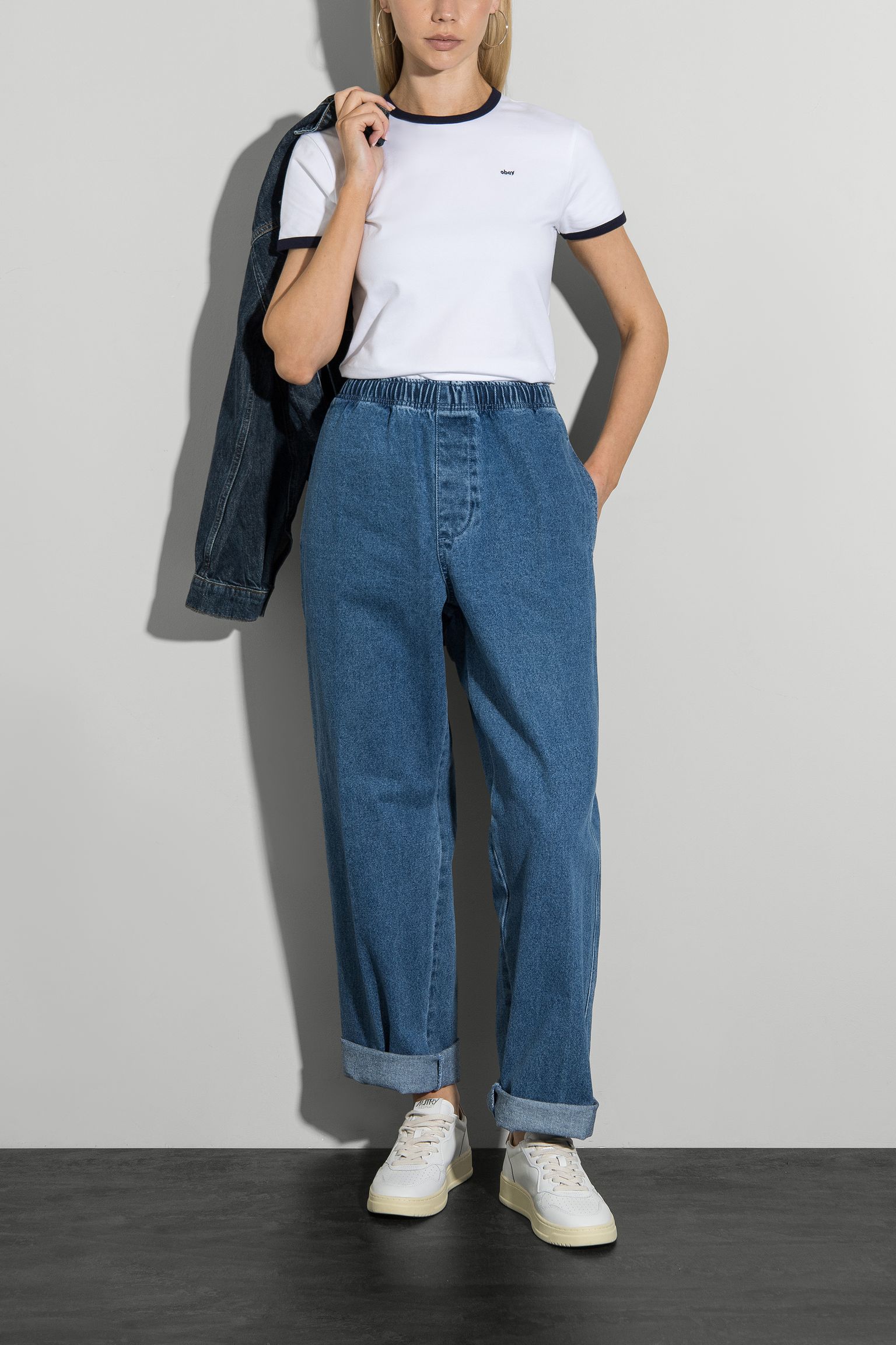 Джинси obey easy denim pant EASY