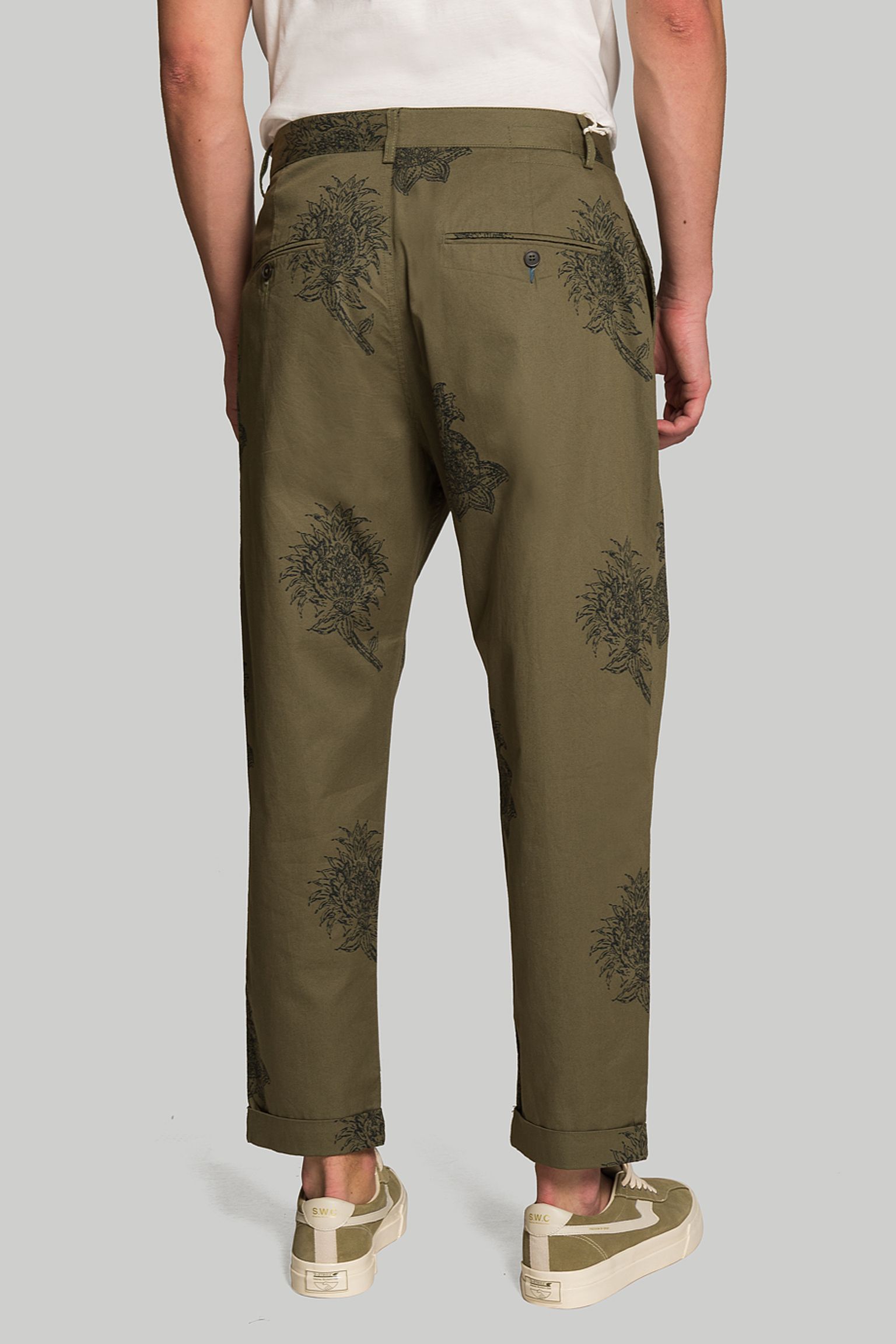 Стильные Брюки Universal Works BLOCK FLOWER TWILL