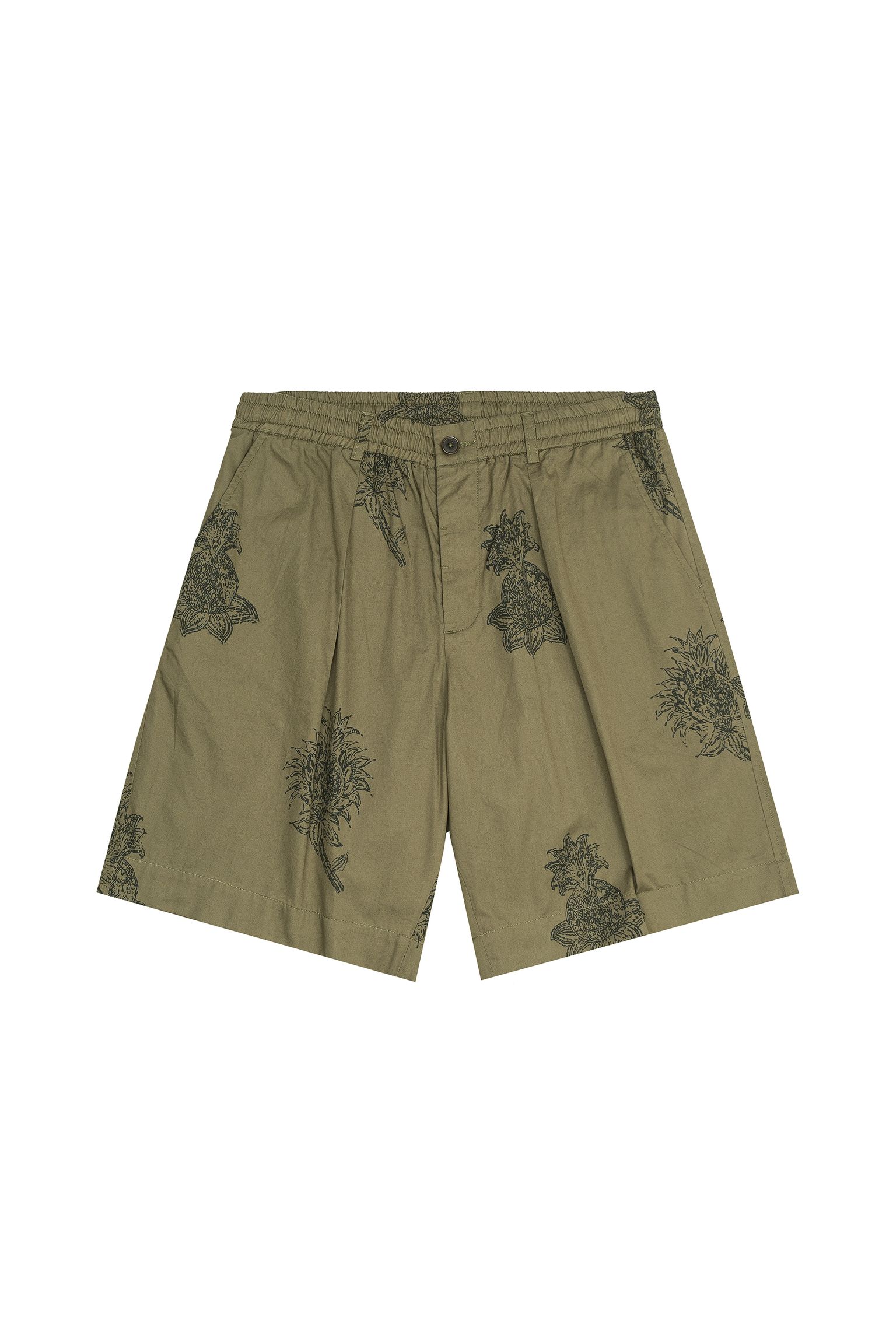 Шорты Universal Works BLOCK FLOWER TWILL купить