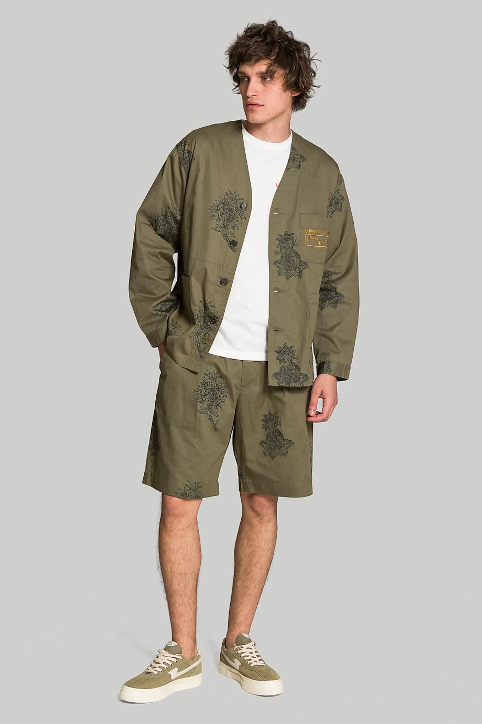 Шорты Universal Works BLOCK FLOWER TWILL купить в Украине