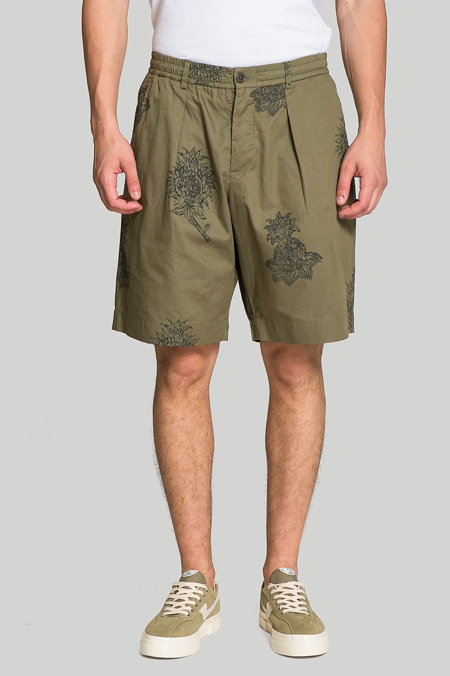Шорты Universal Works BLOCK FLOWER TWILL с доставкой