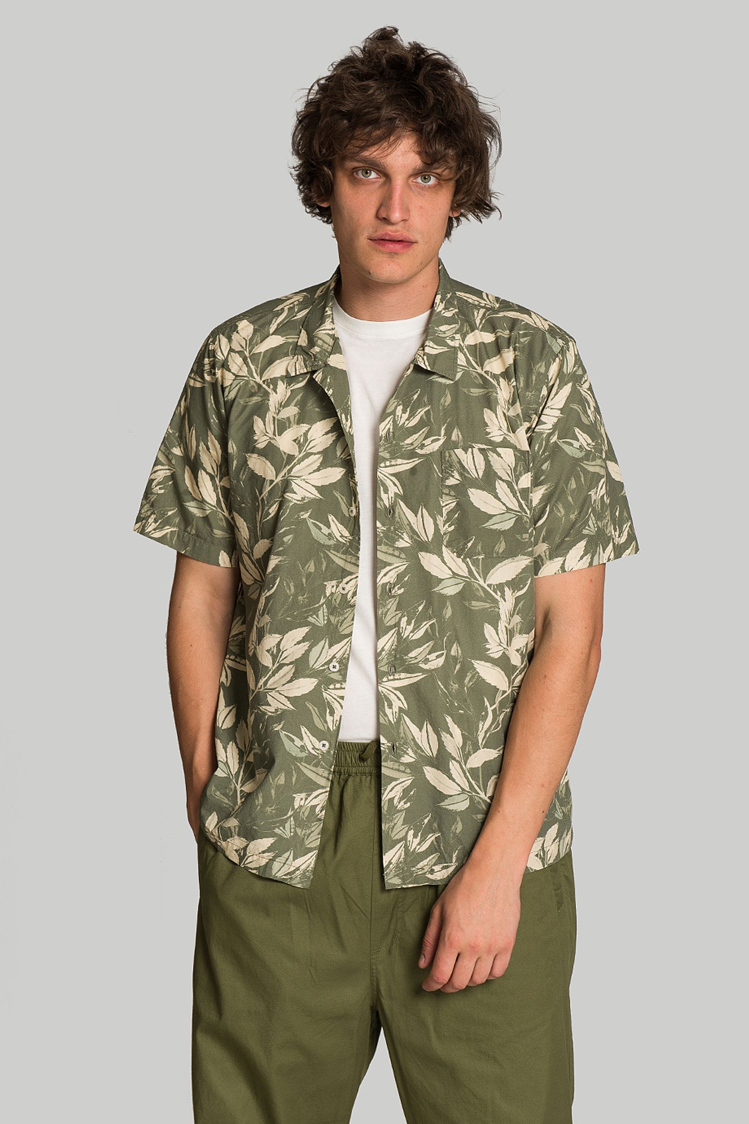 Сорочка Universal Works ORGANIC JUNGLE PRINT