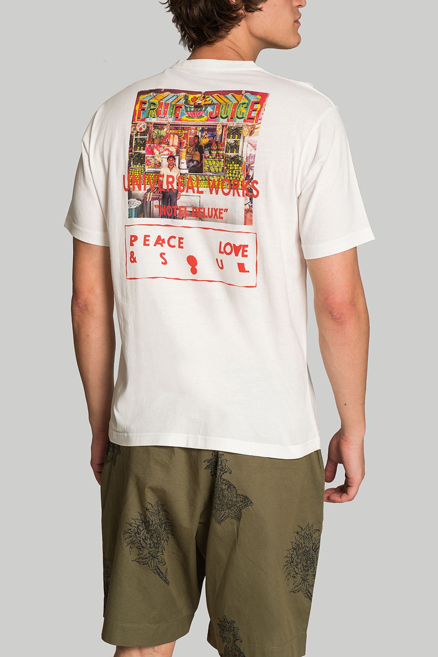 Широкий выбор Футболка Universal Works FRUIT JUICE JERSEY