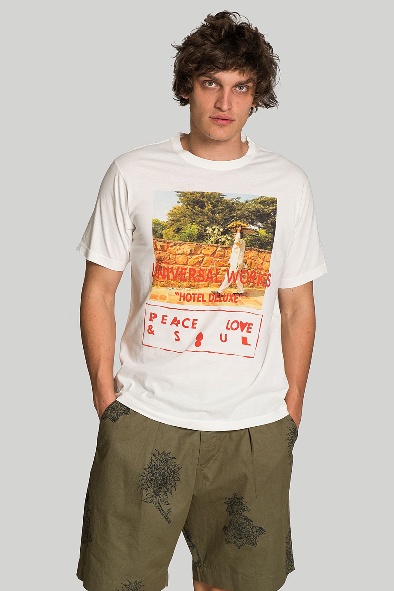 Футболка Universal Works CHAAT JERSEY купить