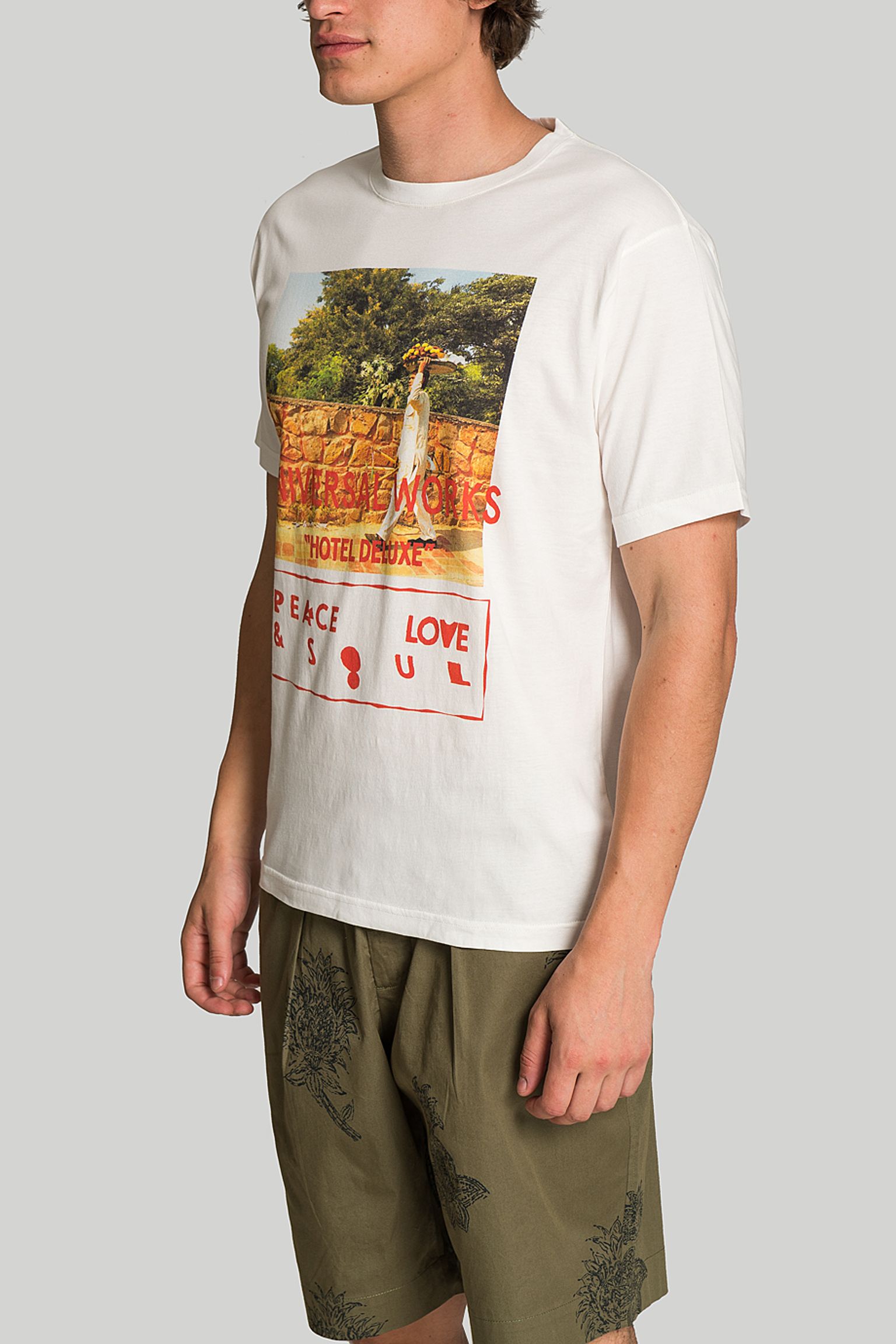 Стильные Футболка Universal Works CHAAT JERSEY