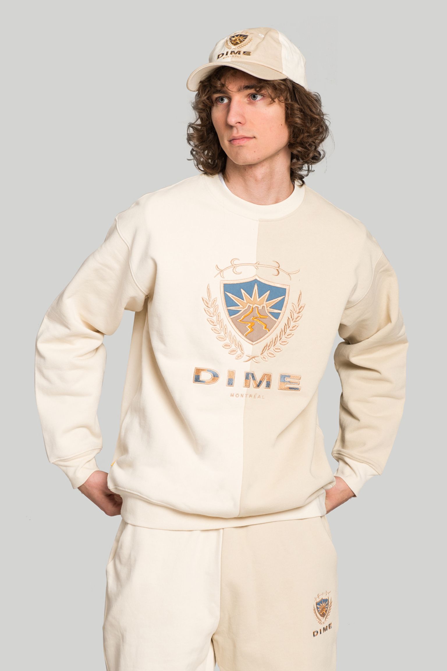 Свитшот DIME  Classic Honey DJCO Reverse Sleeve Hoodie купить