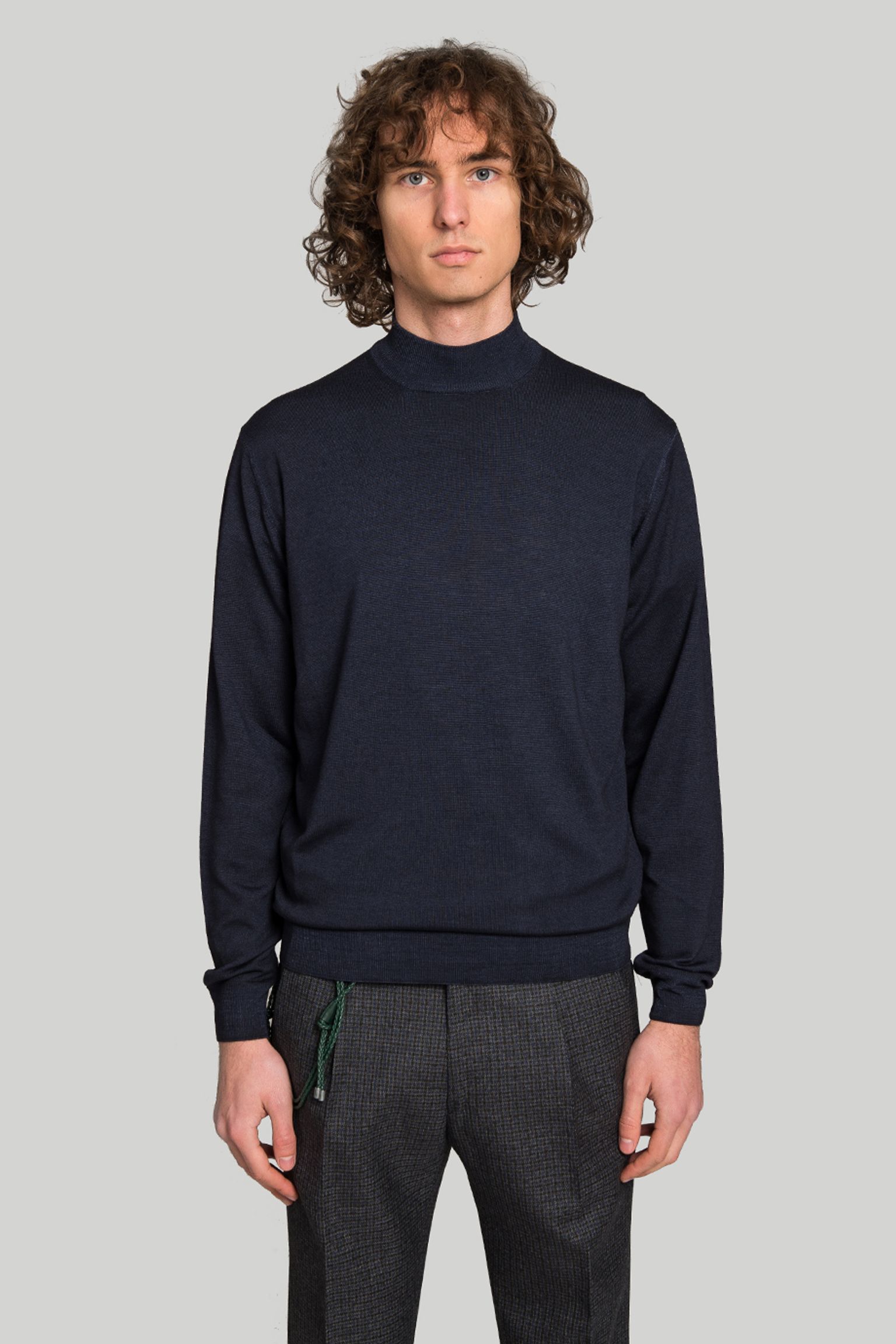 Стильные Свитер Filippo de Laurentiis LUPETTO ML ROYAL MERINO NUVOLA