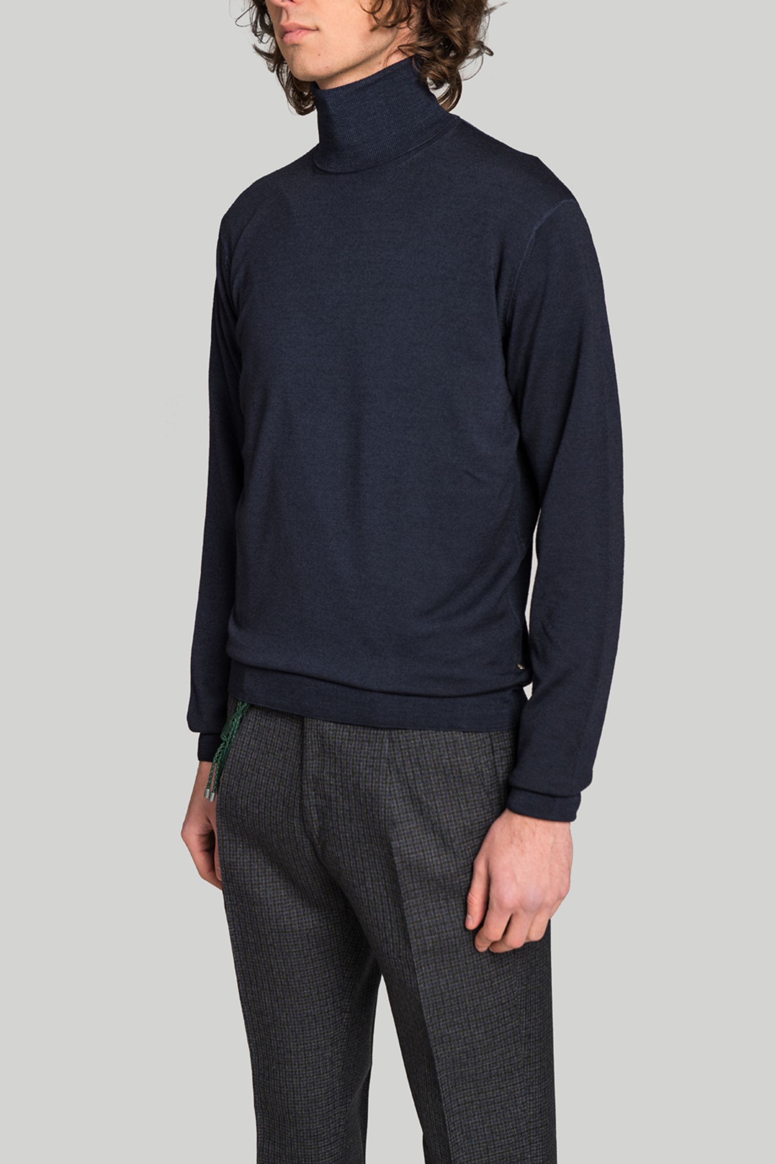 Стильні Гольф Filippo de Laurentiis D.VITA ML ROYAL MERINO NUVOLA