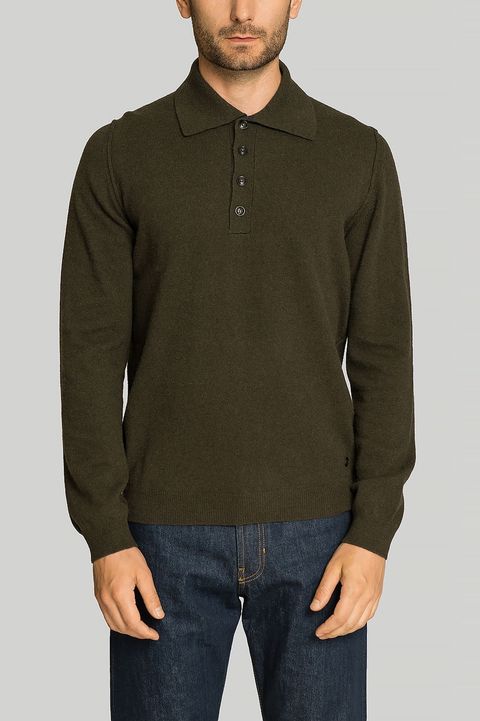 Поло Woolrich MERINOS POLO PULLOVER