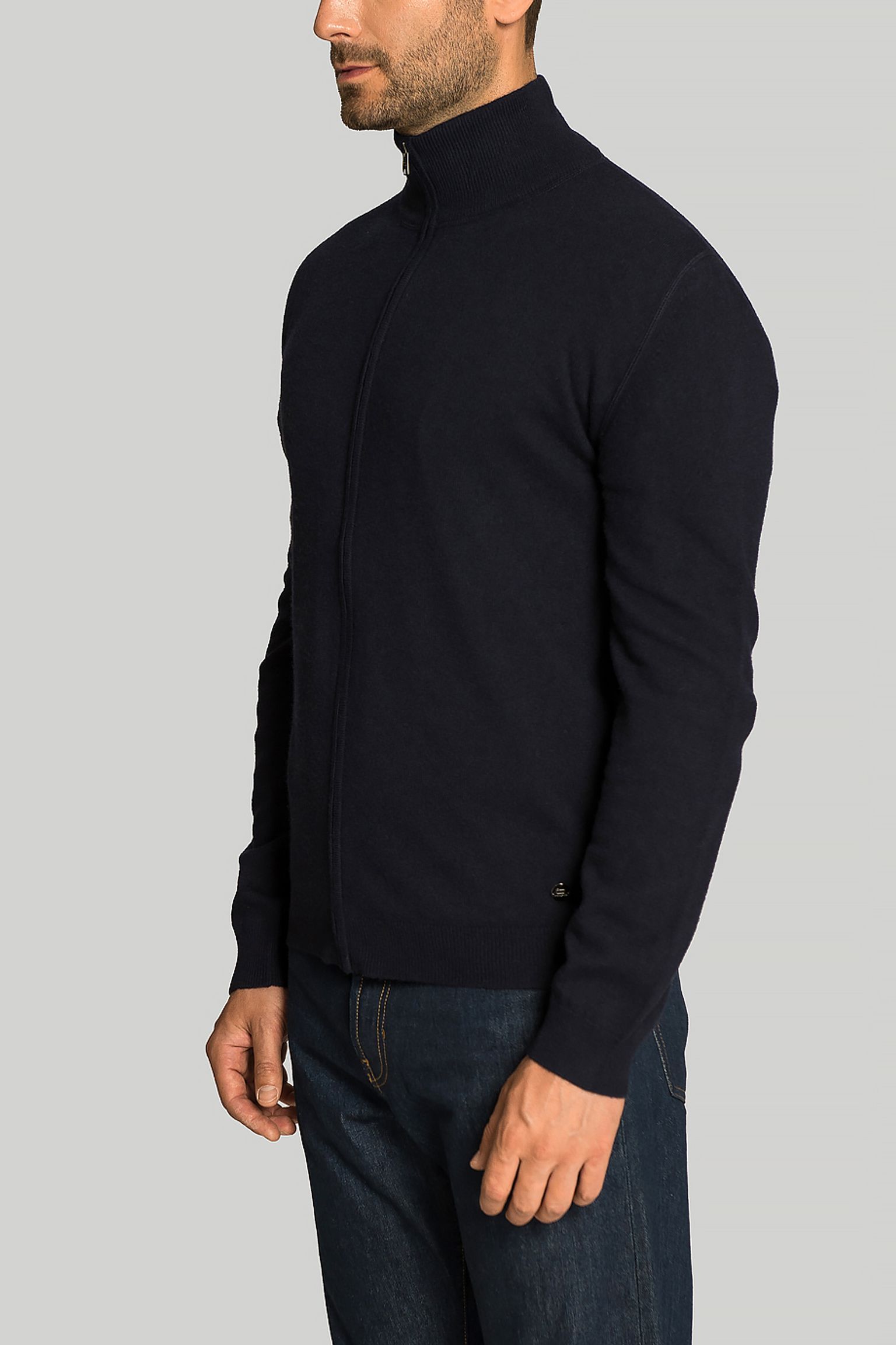 Кардиган Woolrich WOOL AND CASHMERE CARDIGAN