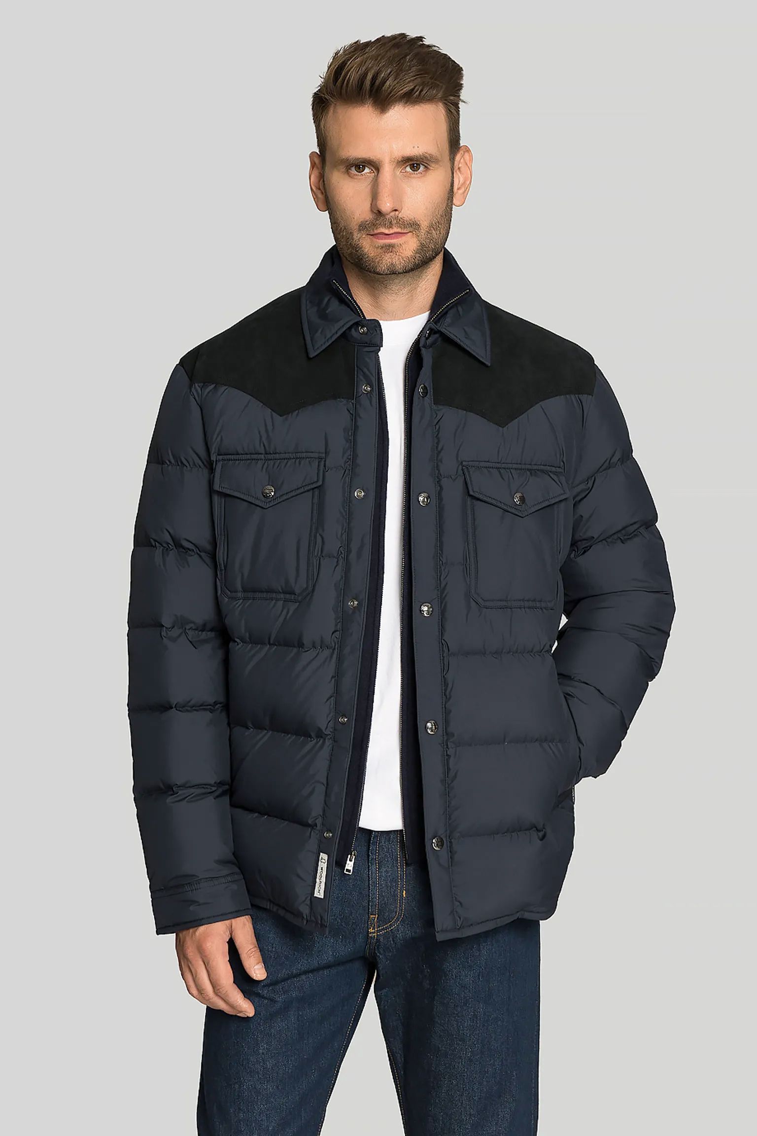 Овершот Woolrich WESTERN DOWN OVERSHIRT купить в Украине