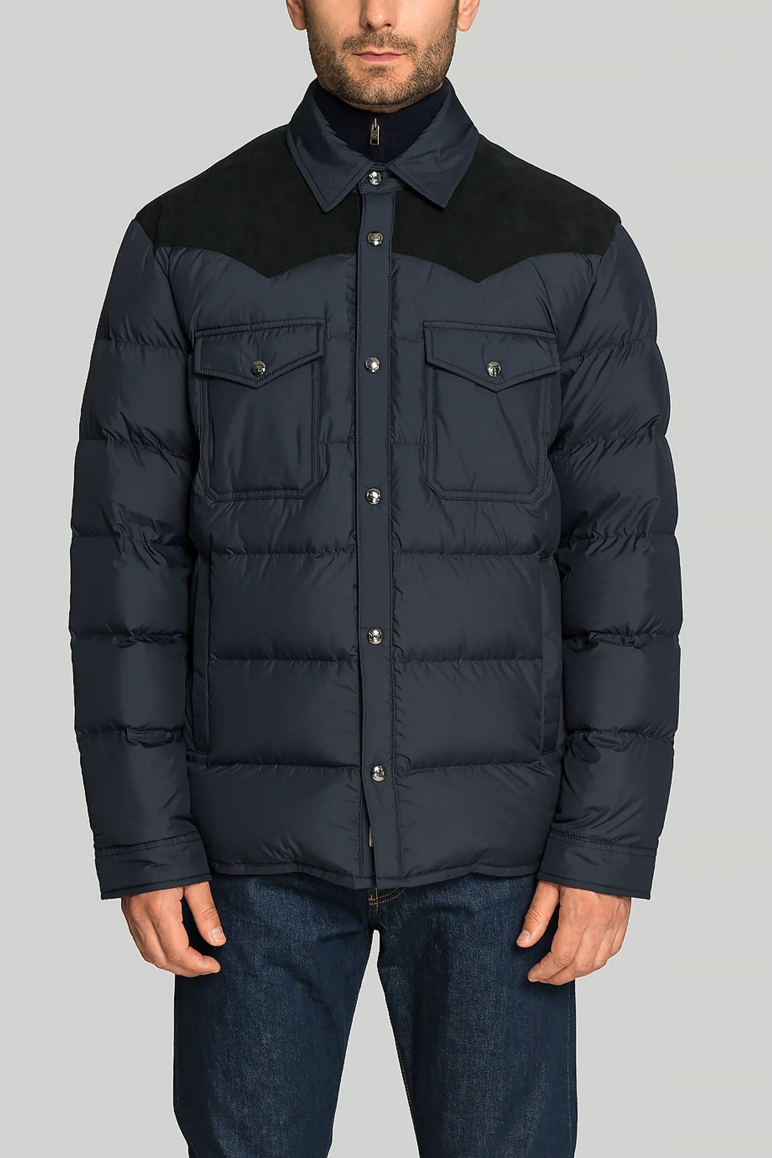 Стильные Овершот Woolrich WESTERN DOWN OVERSHIRT