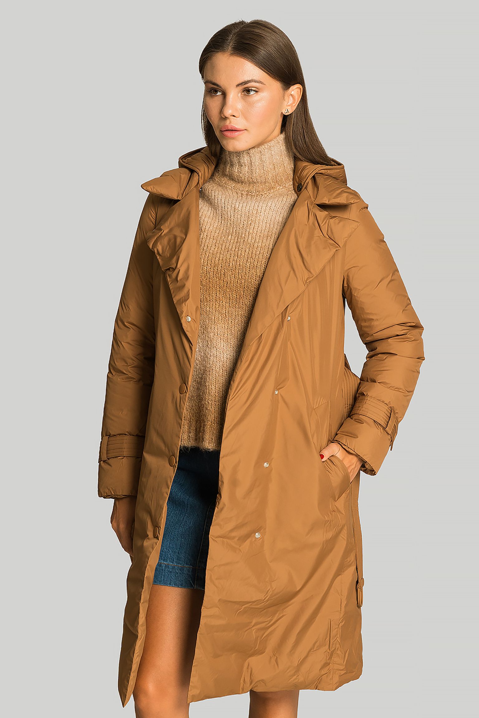 Пуховик ELLIS LIGHT DOWN TRENCH COAT