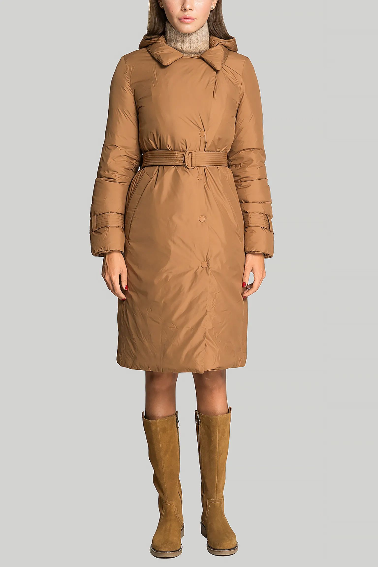 Стильные Пуховик ELLIS LIGHT DOWN TRENCH COAT