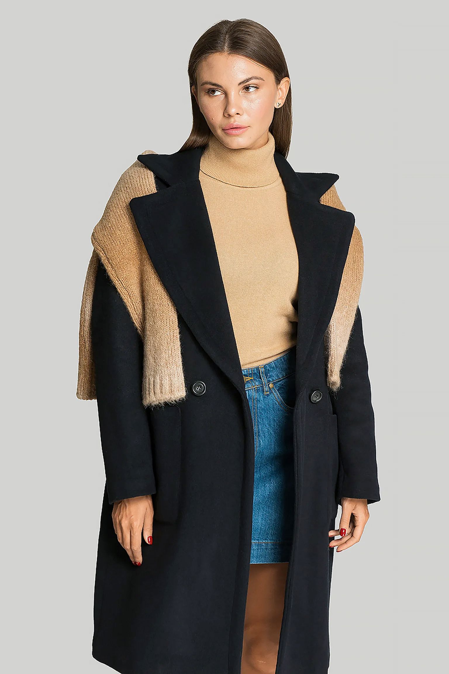 Пальто PADDED MELTON WOOL COAT з доставкою