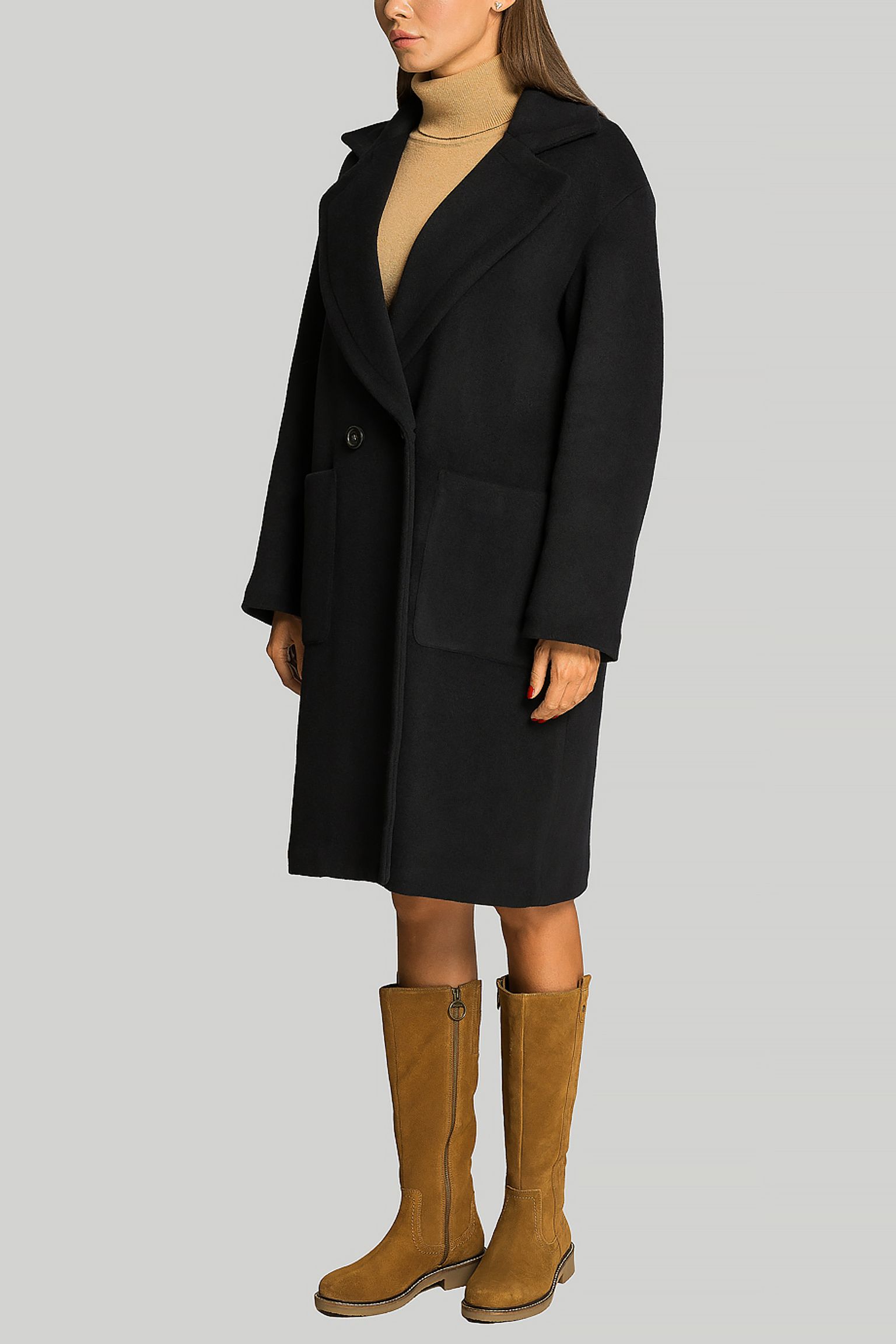 Пальто PADDED MELTON WOOL COAT