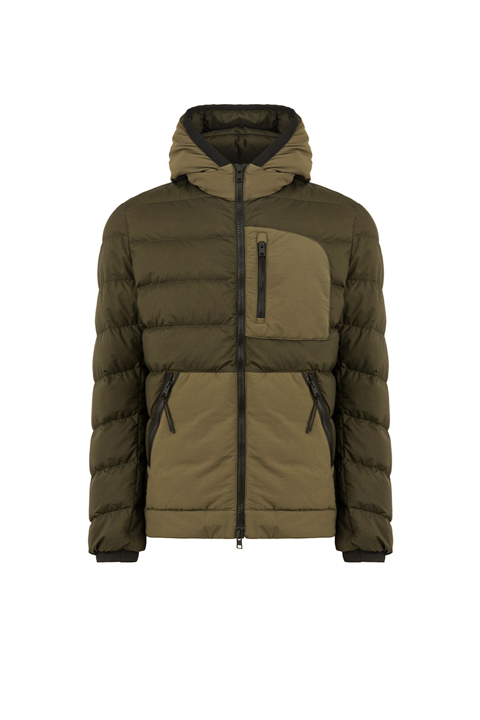 Пуховик Woolrich LOBSTER CRINKLE DOWN HYBRID купити