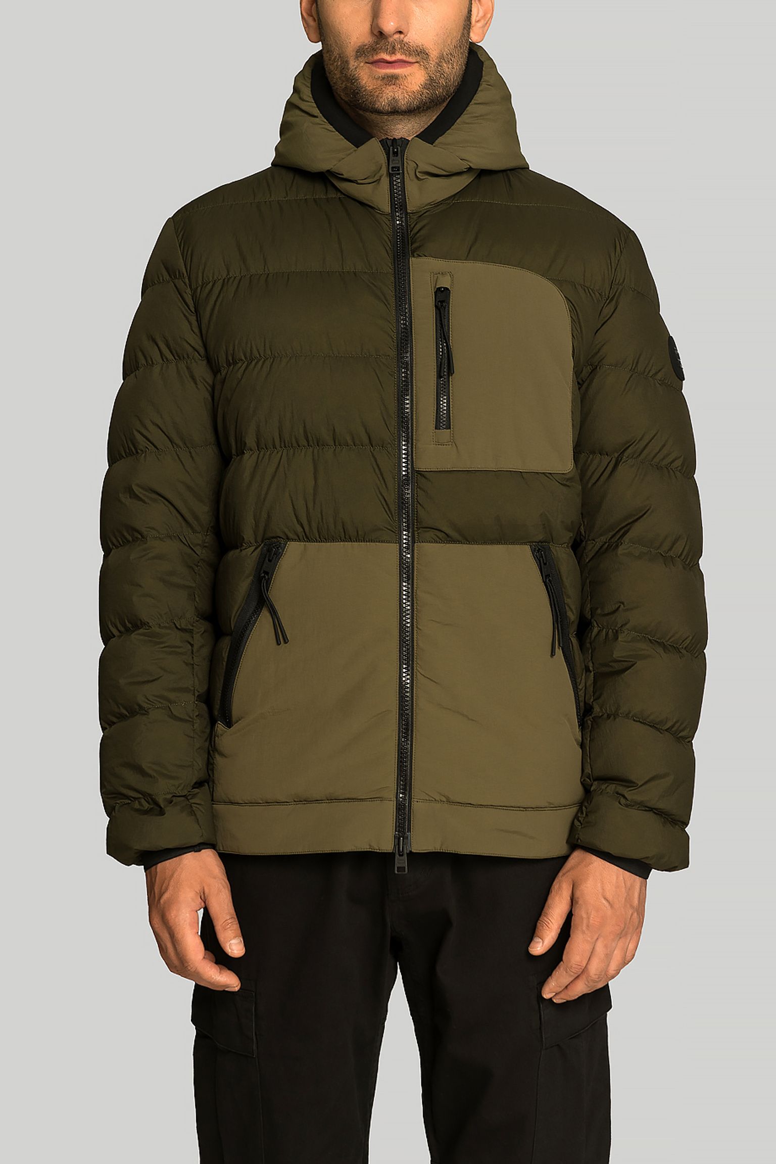 Стильні Пуховик Woolrich LOBSTER CRINKLE DOWN HYBRID