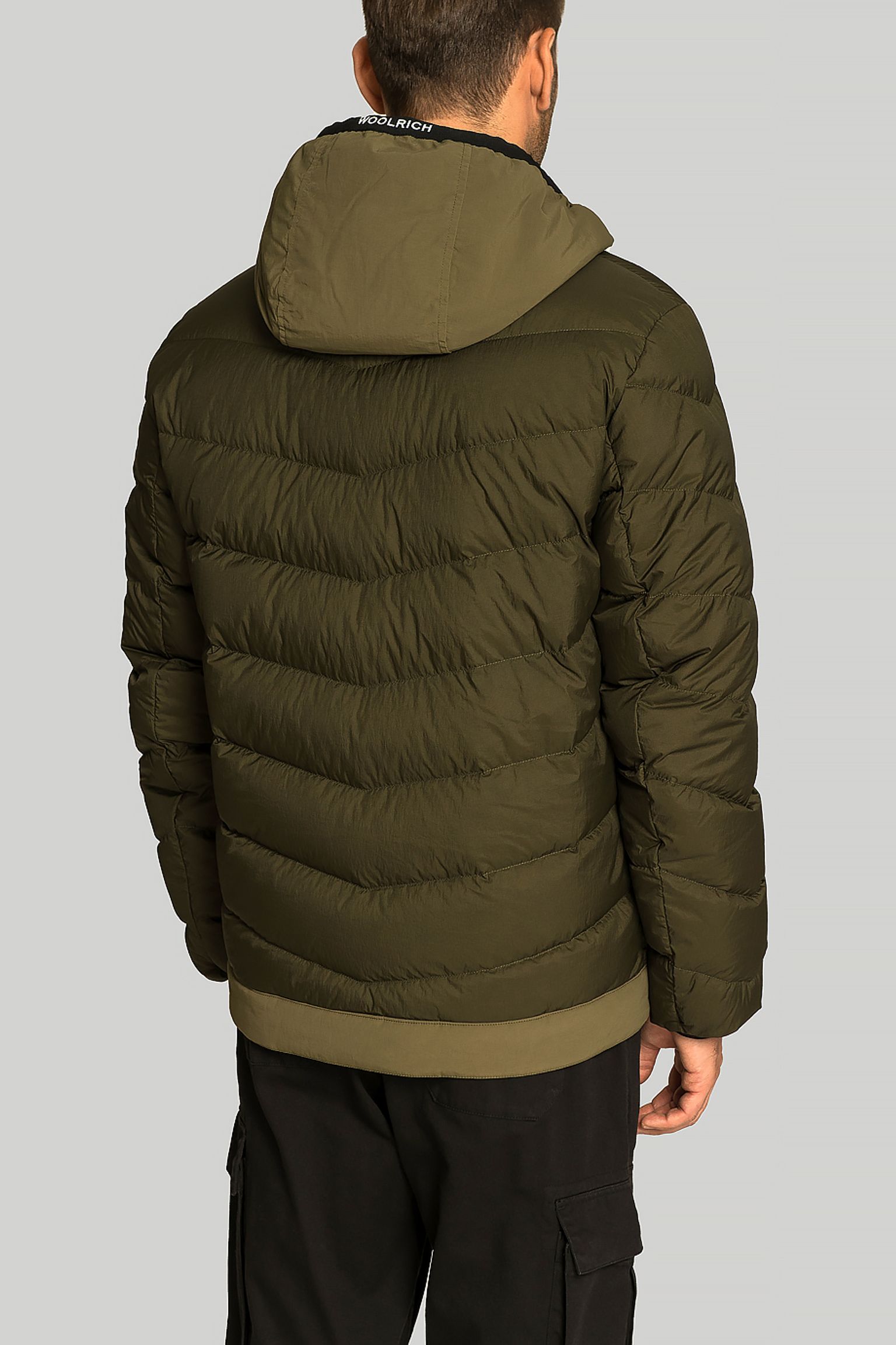 Пуховик Woolrich LOBSTER CRINKLE DOWN HYBRID