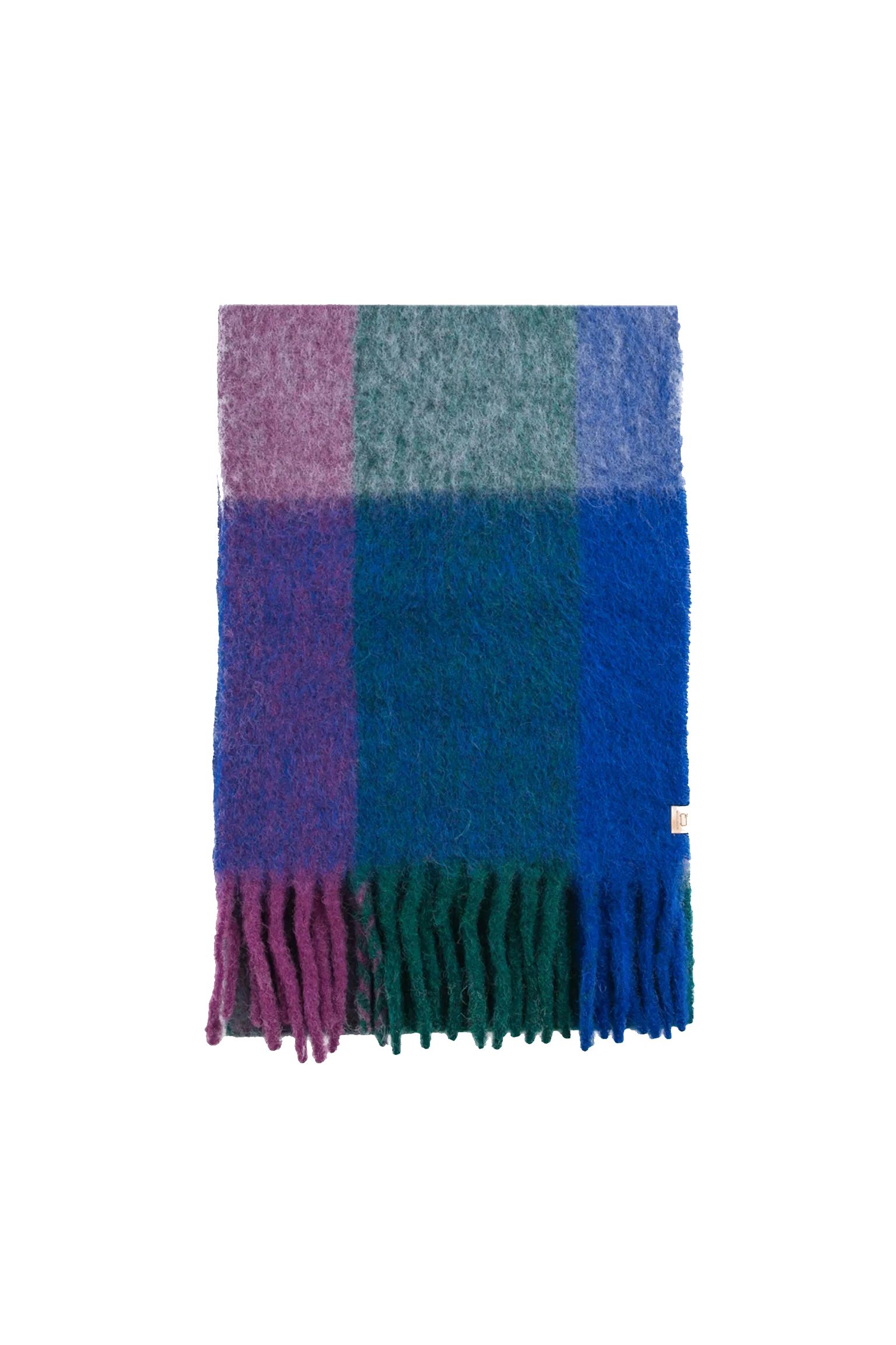 Шарф MULTICOLOR WOOL CHECK SCARF