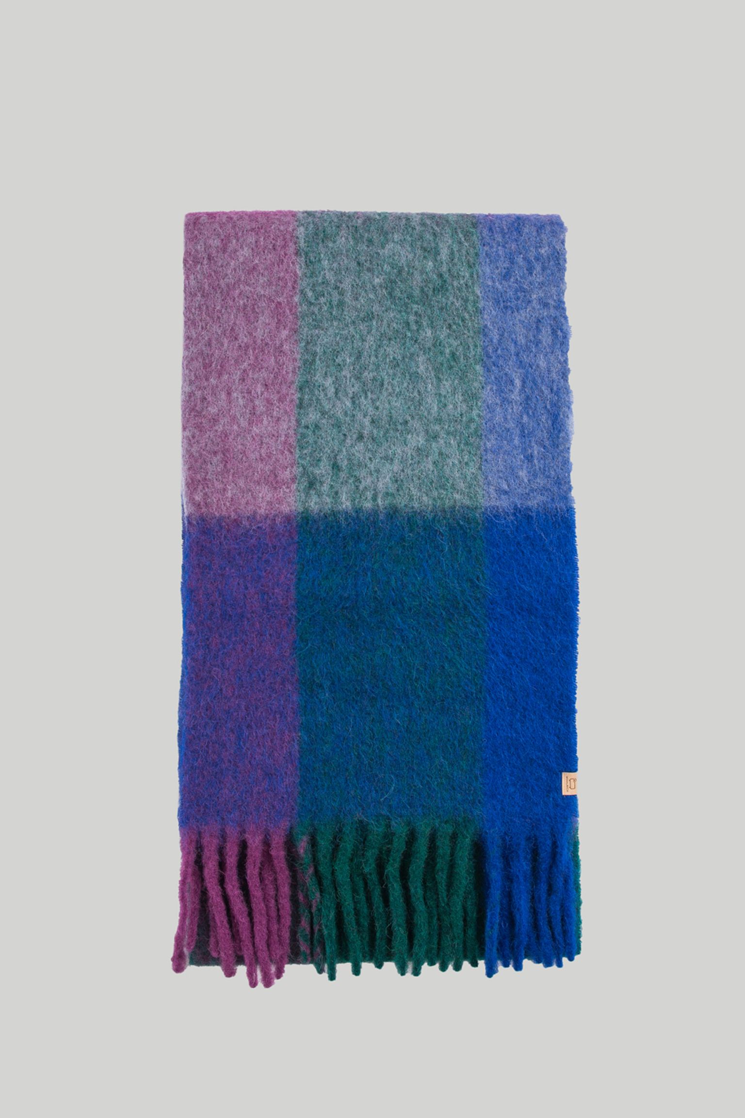 Шарф MULTICOLOR WOOL CHECK SCARF