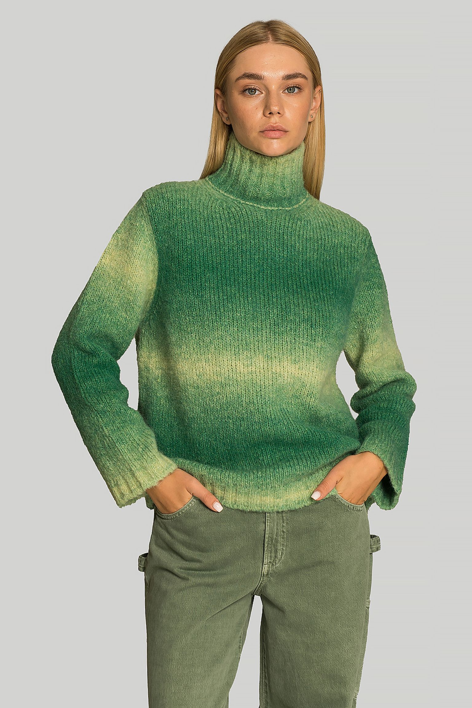 Светр OMBRE ALPACA TURTLENECK