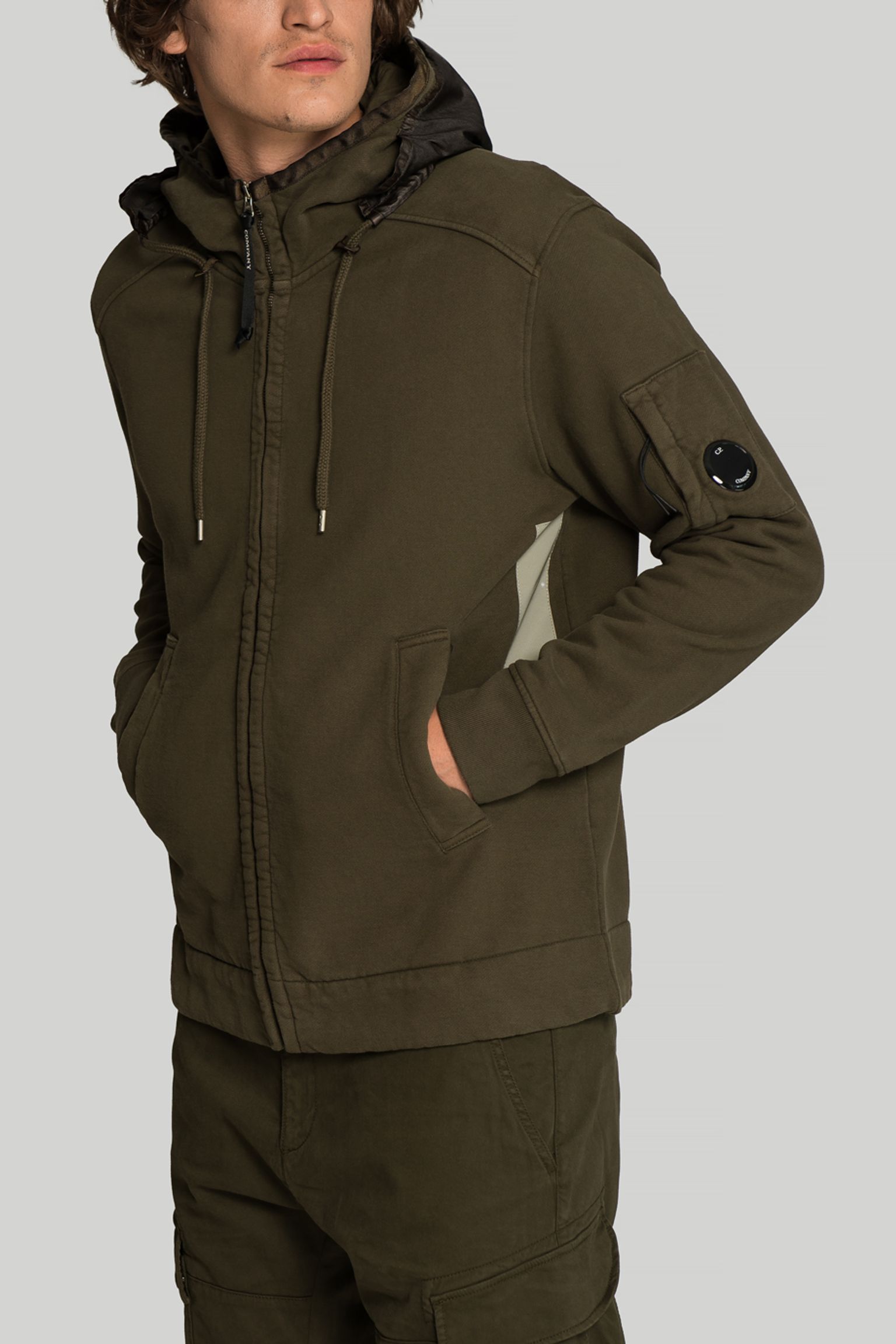 Стильні Спортивна кофта DIAGONAL FLEECE 2/1 ZIPPED HOODIE