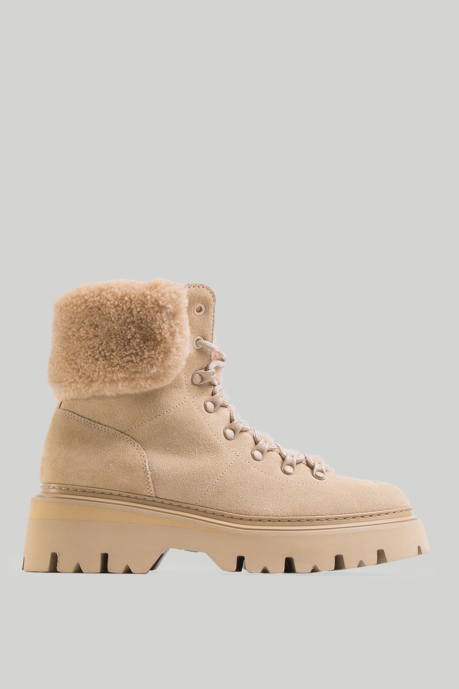 Ботинки SHEEPSKIN HIGH LOGGER CALF