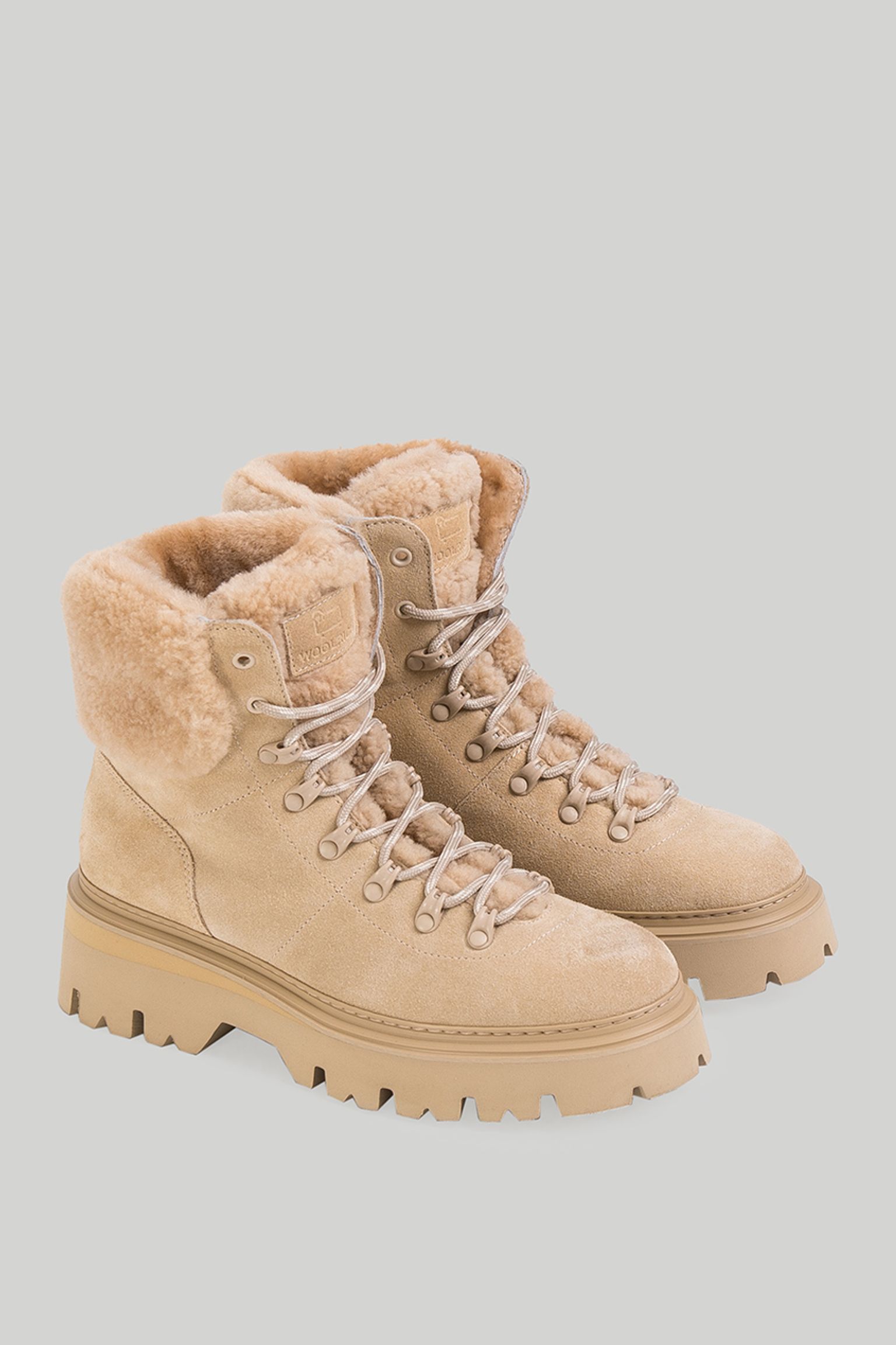 Ботинки SHEEPSKIN HIGH LOGGER CALF