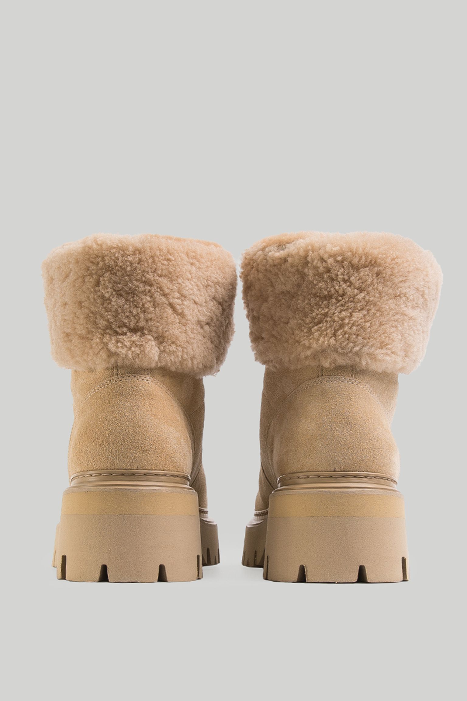 Ботинки SHEEPSKIN HIGH LOGGER CALF