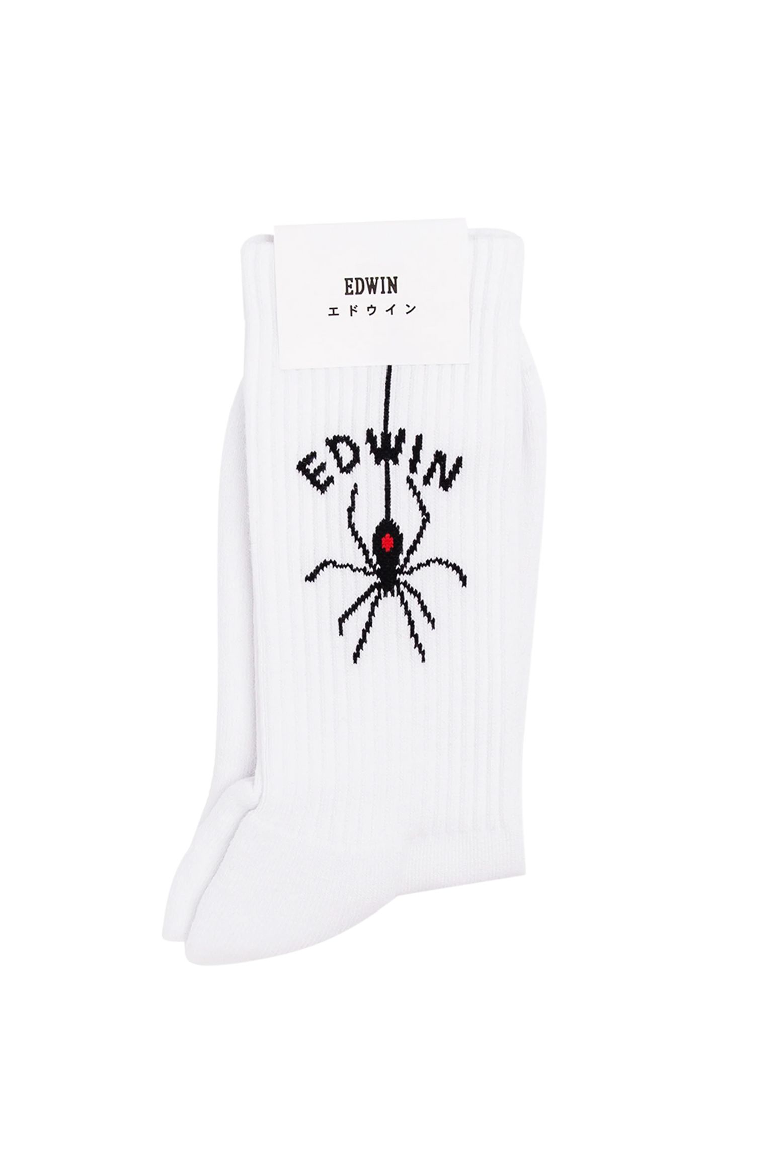 Носки Spider Socks White garment washed купить