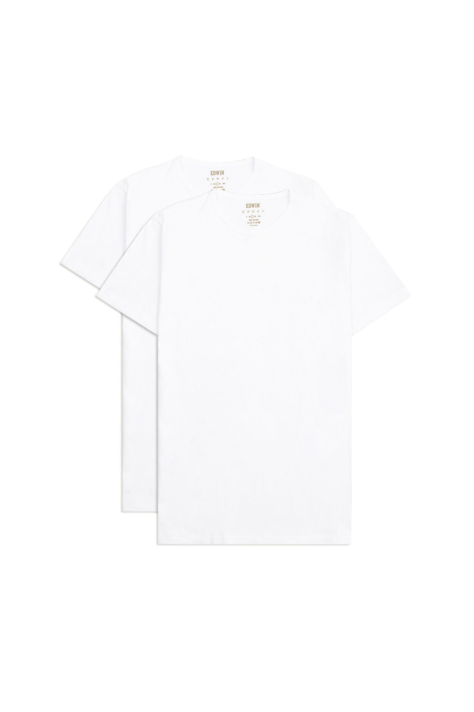 Футболка Double Pack SS Tee Single Jersey Tubular White box garment wash купить