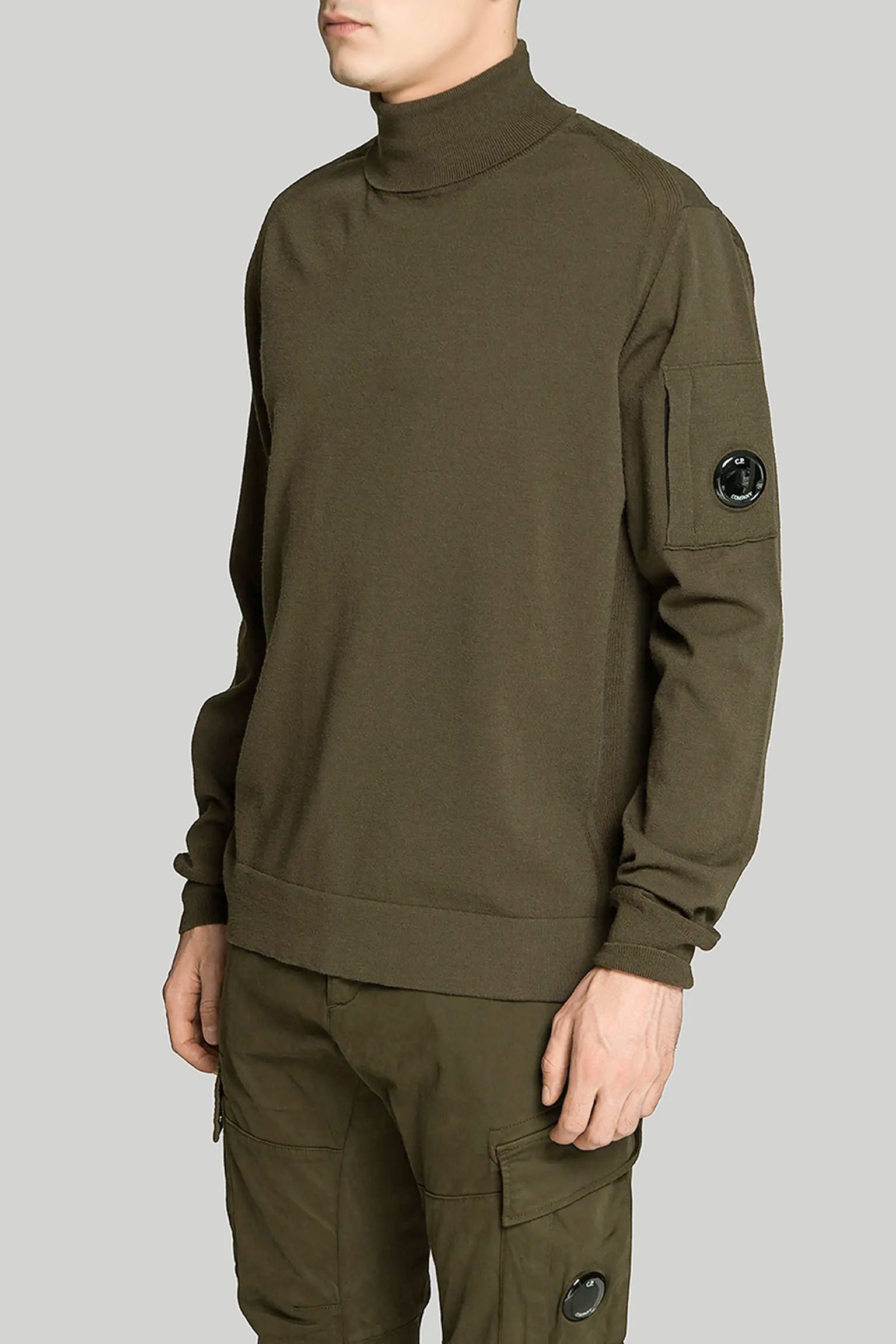 Стильные Гольф EXTAFINE MERINO WOOL ROLL NECK KNIT