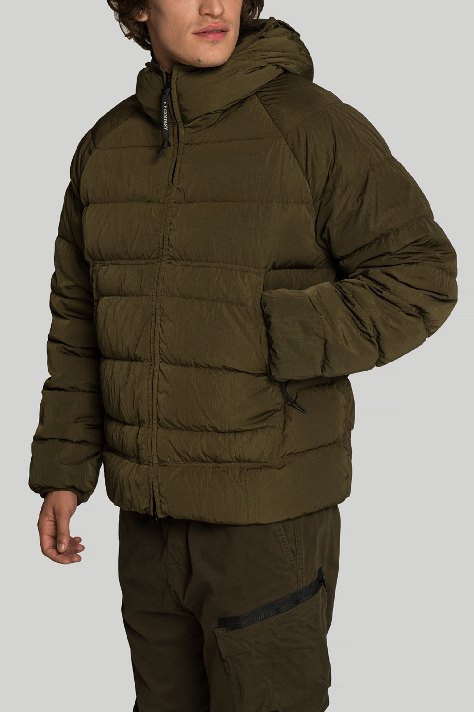 Пуховик ECO-CHROME R GOGGLE DOWN JACKET