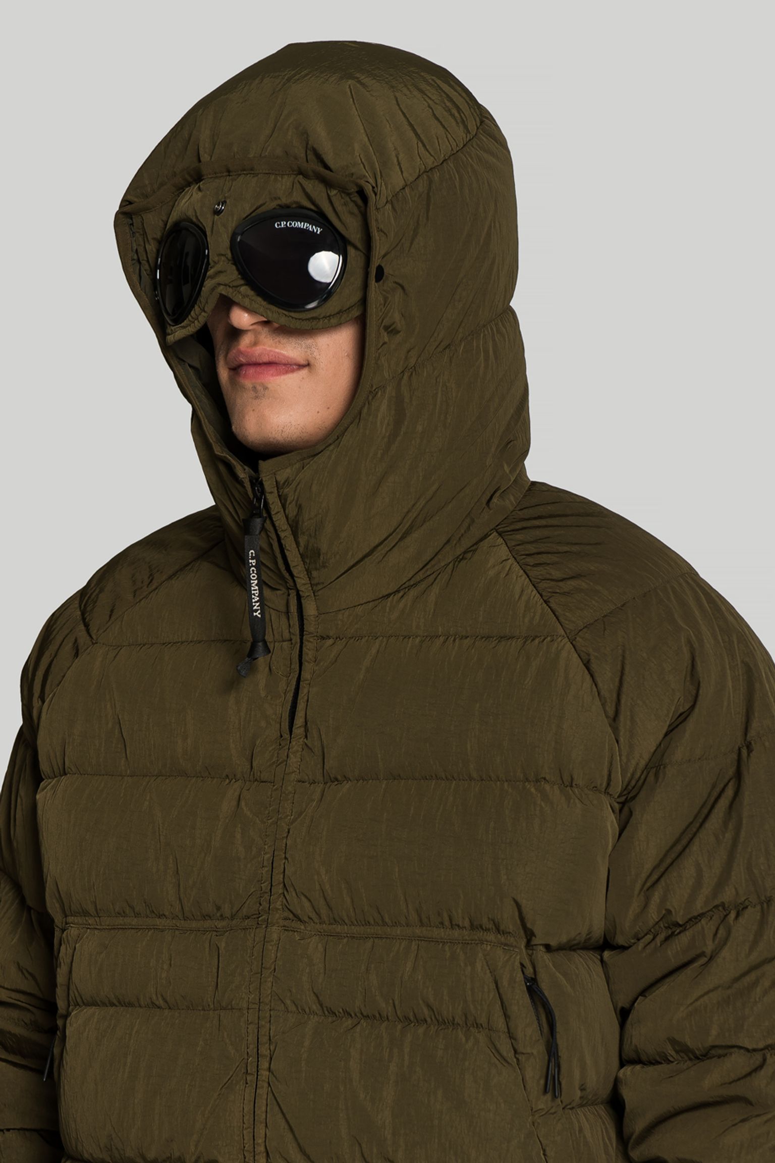 Пуховик ECO-CHROME R GOGGLE DOWN JACKET