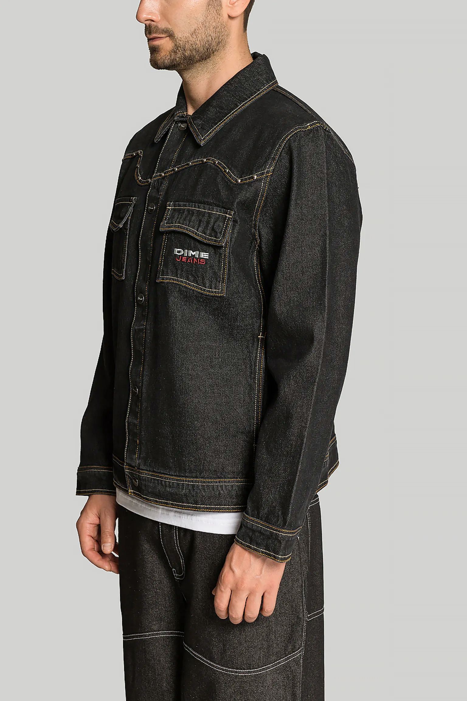Широкий вибір Куртка джинсова DIME Denim Western Jacket
