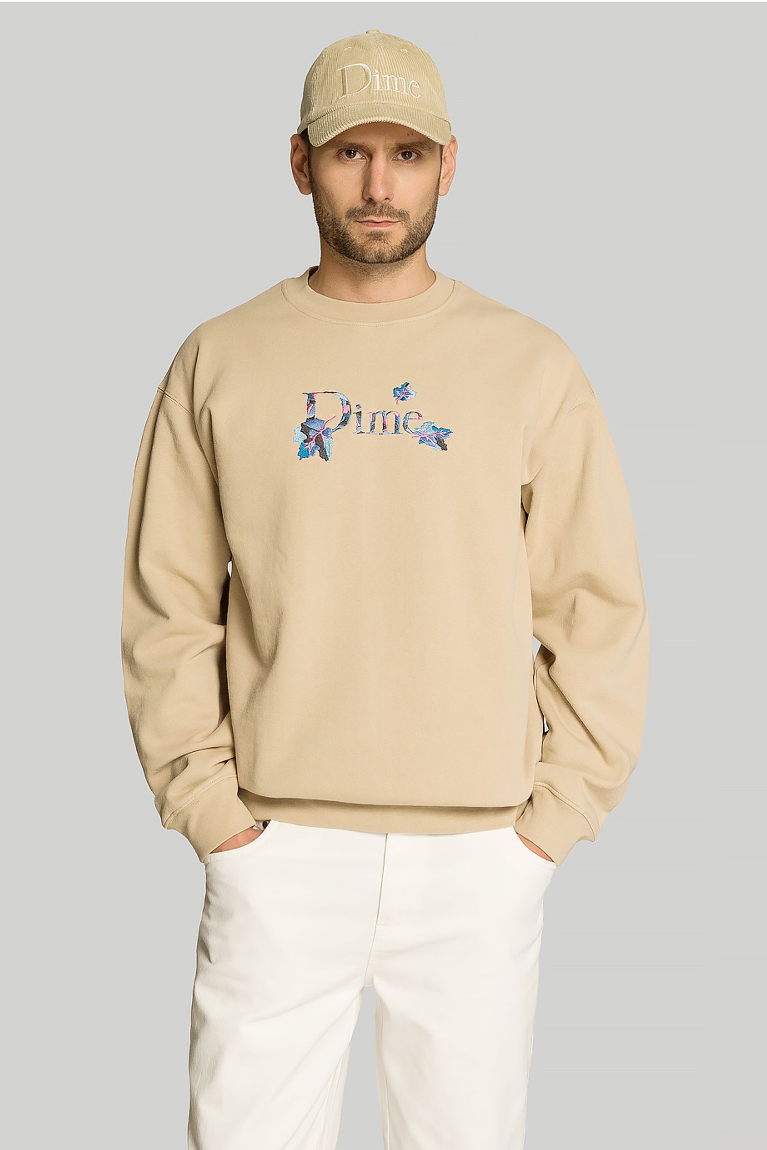 Свитшот DIME Classic Leafy Crewneck