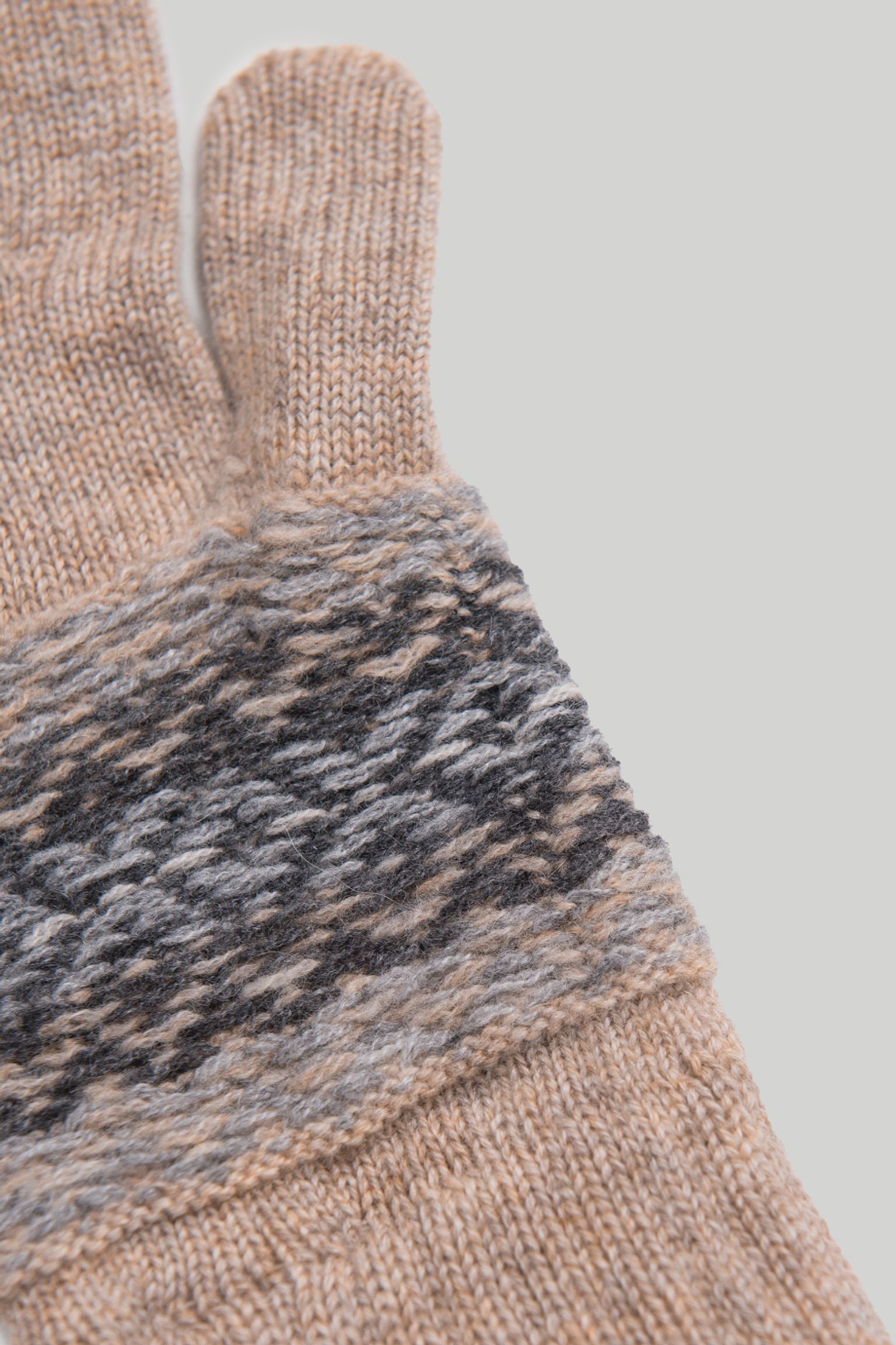 Перчатки   CASHMERE REVERSE FAIRISLE GLOVE