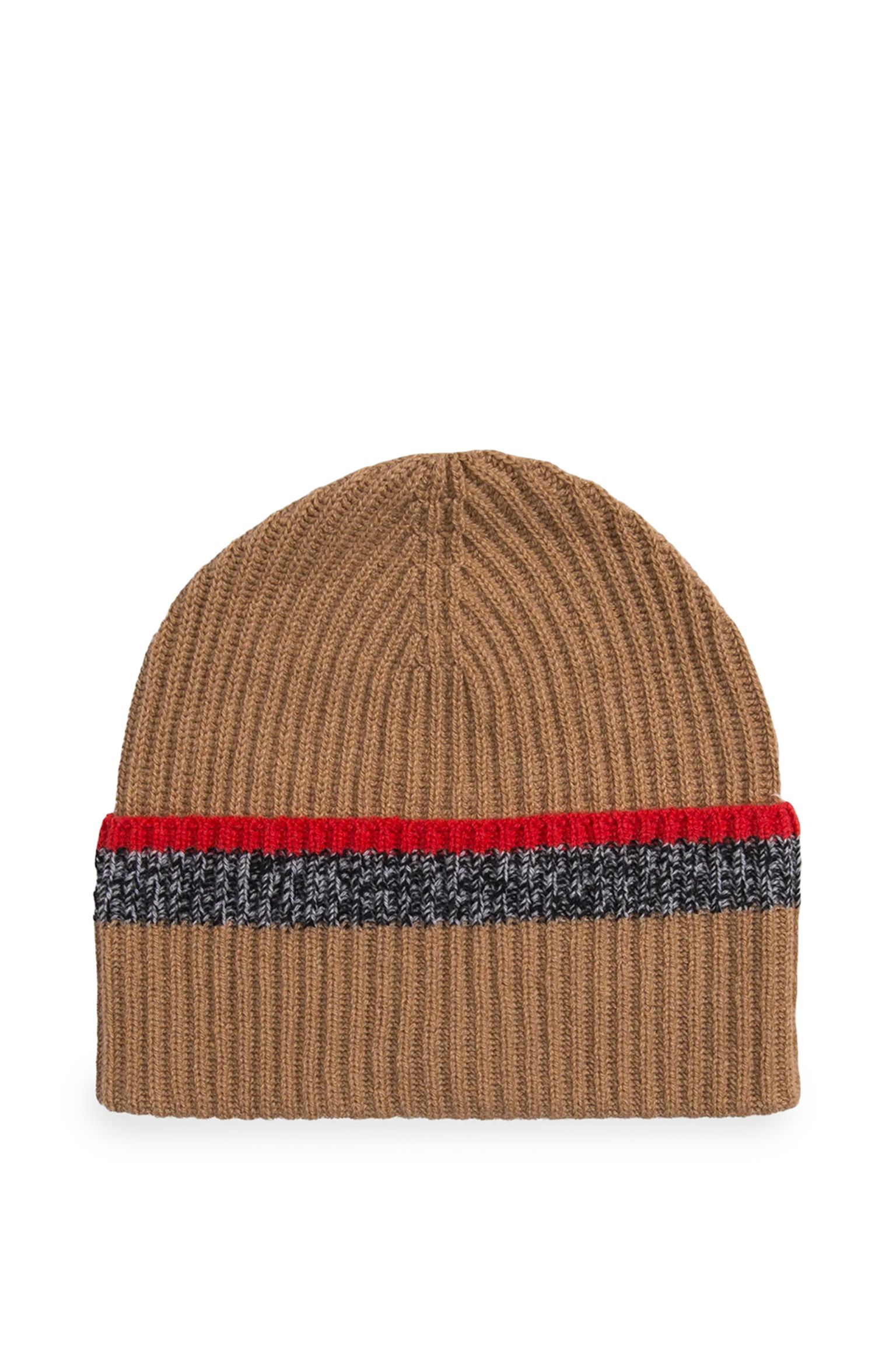 Шапка   CASHMERE REVERSE FAIRISLE BEANIE купить