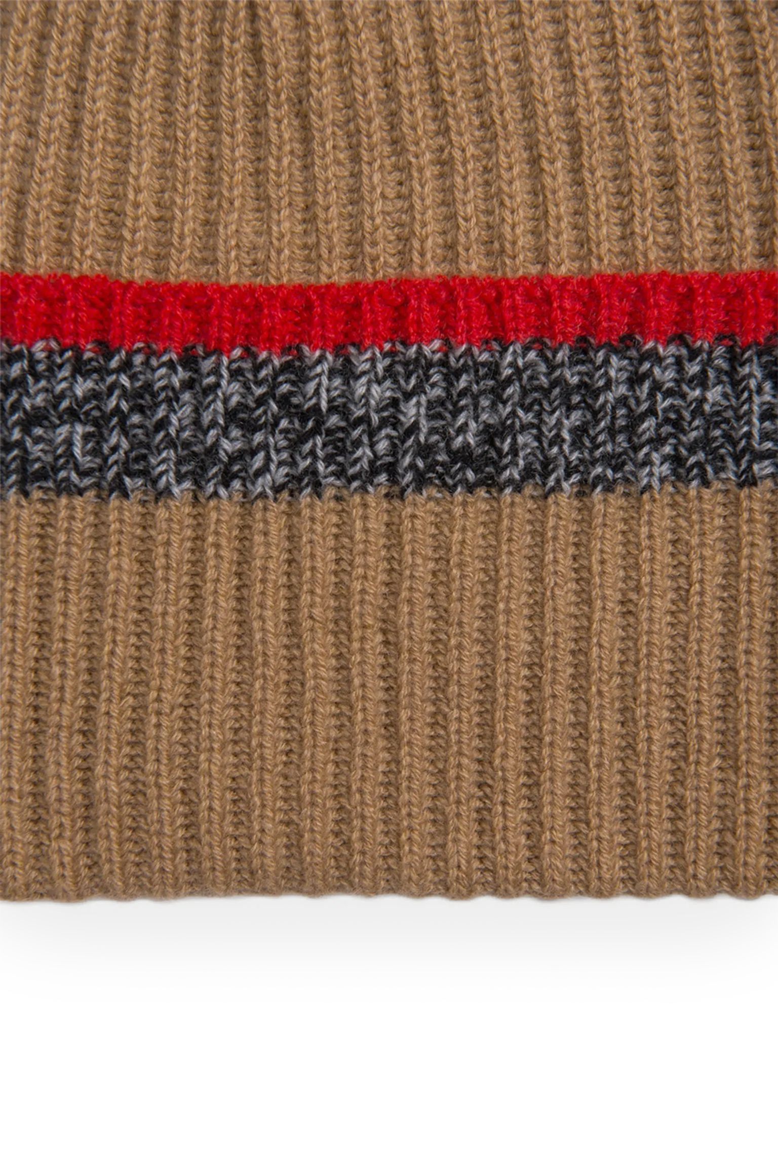 Шапка   CASHMERE REVERSE FAIRISLE BEANIE