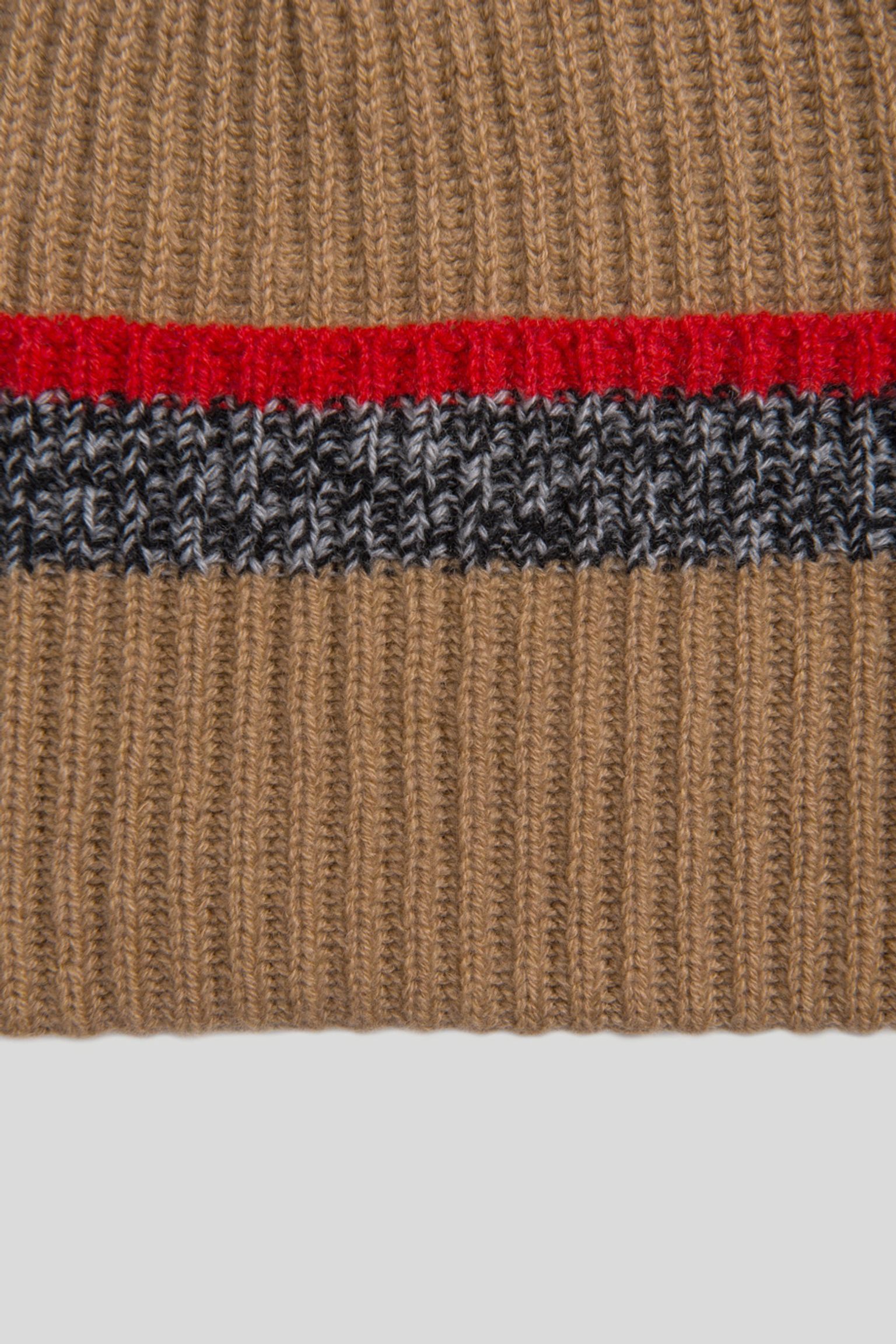 Шапка   CASHMERE REVERSE FAIRISLE BEANIE